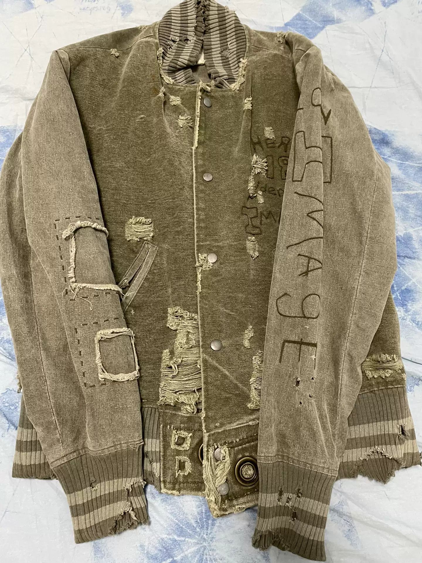 Greg Lauren Greg lauren 18fw varsity jacket Size US M / EU 48-50 / 2 - 1 Thumbnail