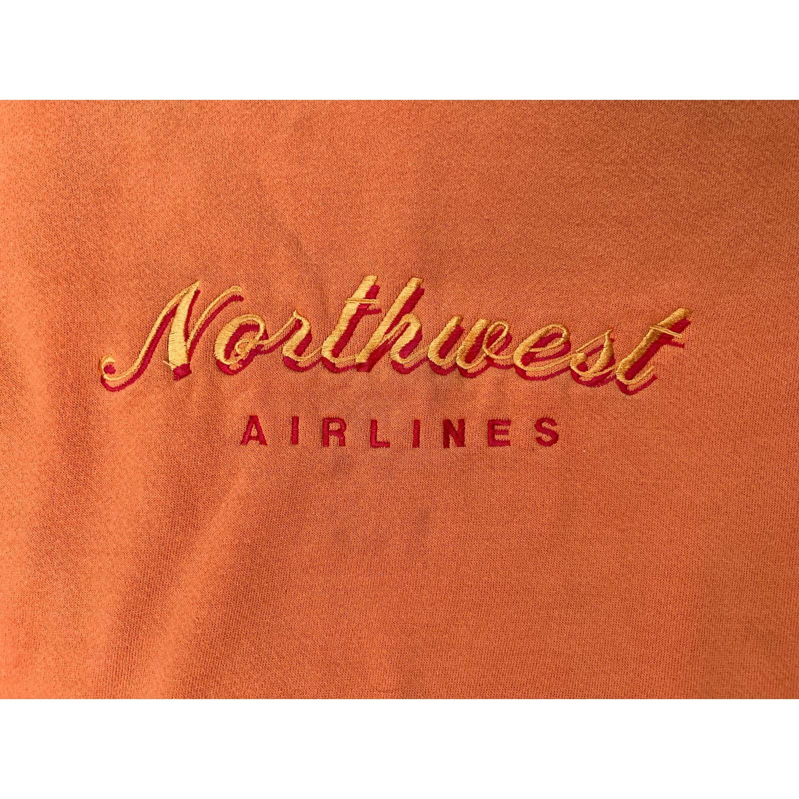 Lee × Vintage Vintage Northwest Airlines Embroidered Crewneck Sweatshirt Size US M / EU 48-50 / 2 - 2 Thumbnail