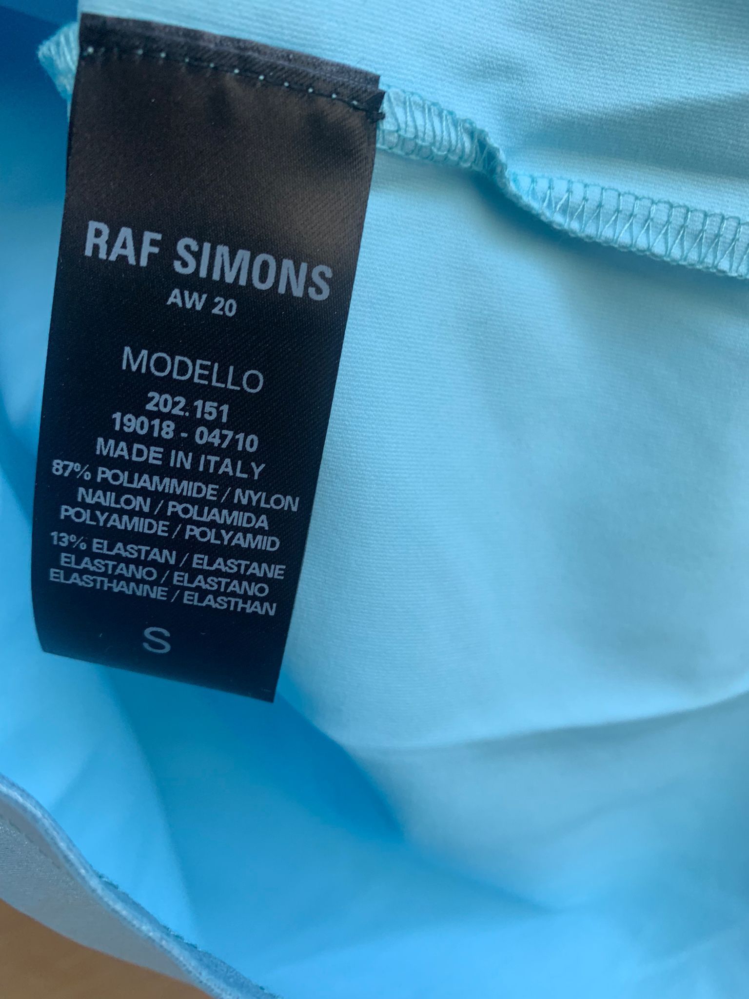 Raf Simons AW20 Sous Pull With Standing Up Collar Size US S / EU 44-46 / 1 - 8 Thumbnail