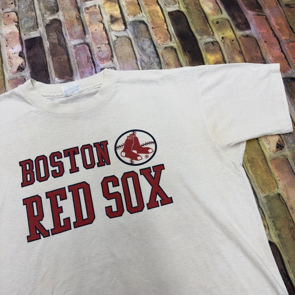 Hanes × MLB × Vintage Vintage Boston Red Sox tee Size US XL / EU 56 / 4 - 3 Thumbnail