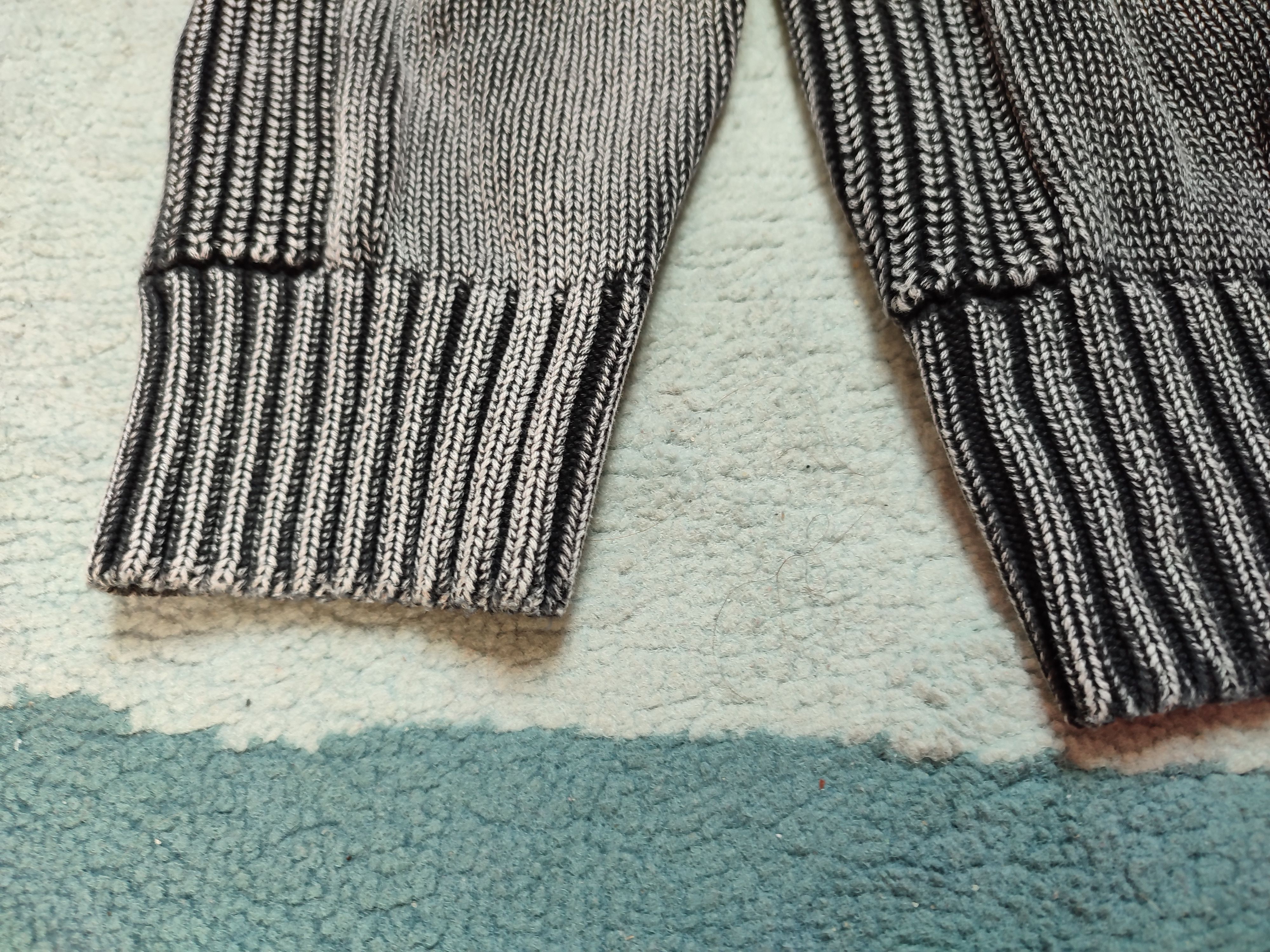 Seditionaries × Vintage Camel active Vintage black Striped Knitwear Sweater Size US XL / EU 56 / 4 - 7 Thumbnail