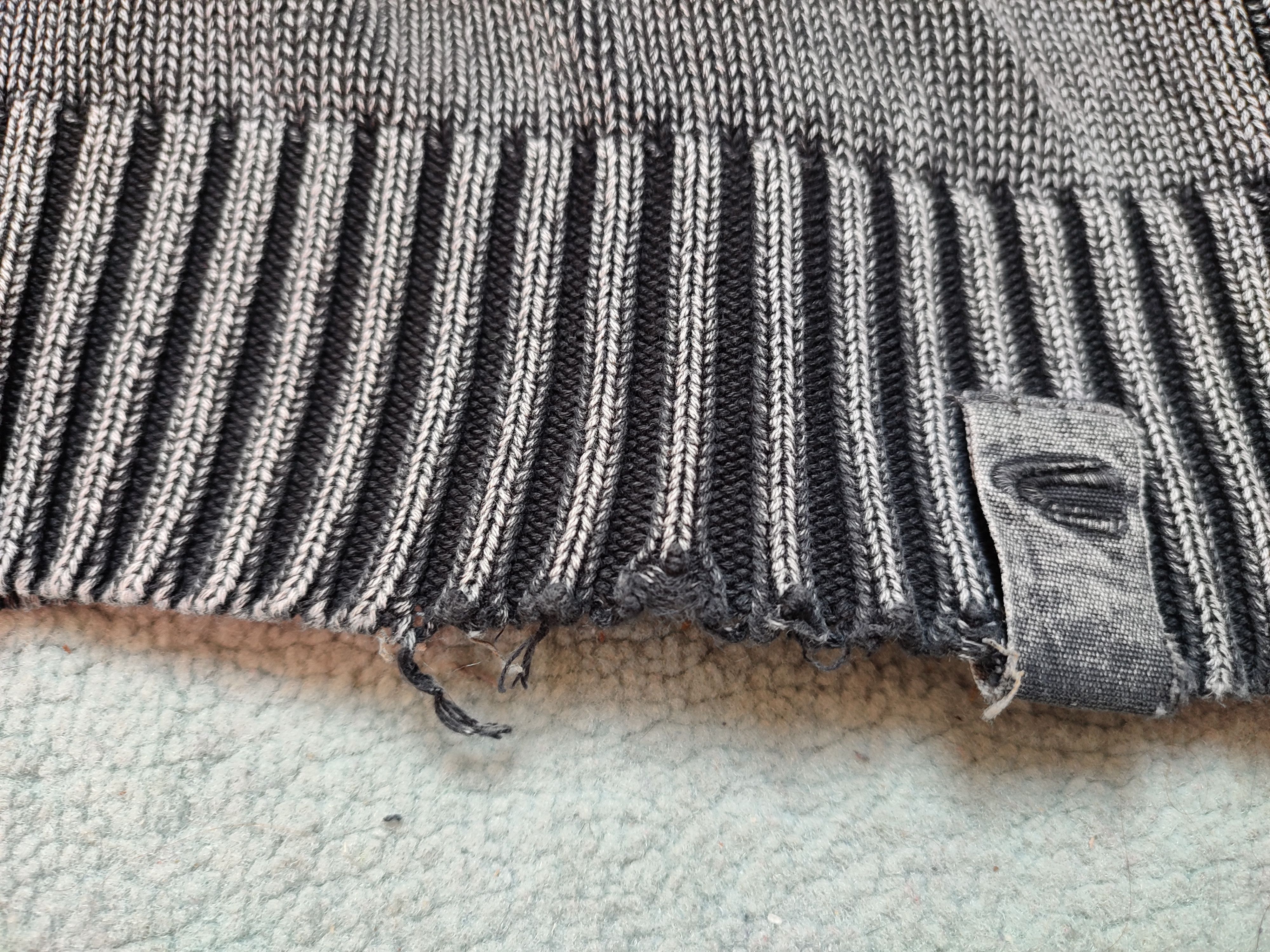 Seditionaries × Vintage Camel active Vintage black Striped Knitwear Sweater Size US XL / EU 56 / 4 - 8 Thumbnail