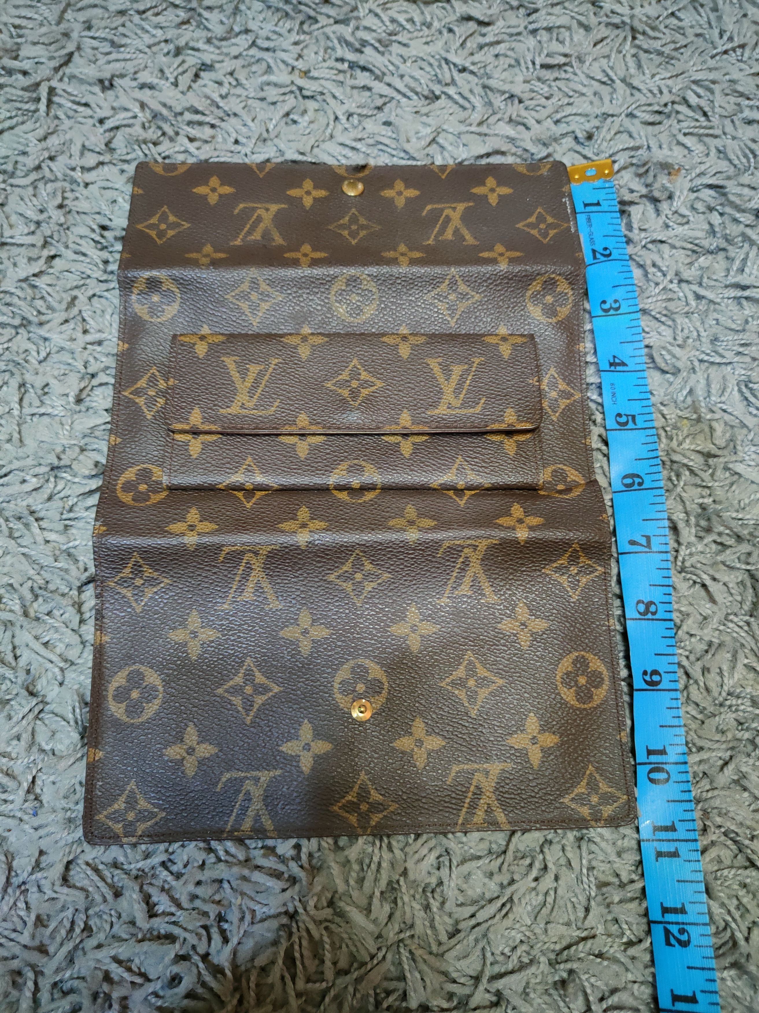 Louis Vuitton RARE Louis Vuitton long wallet monogram single pocket #TLL Size ONE SIZE - 14 Thumbnail