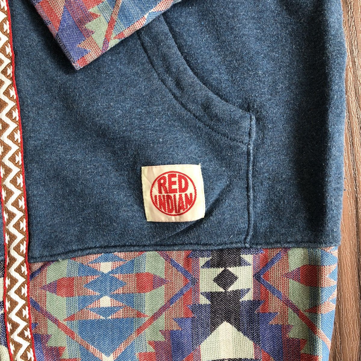 Japanese Brand × Vintage Vintage Red indian Hoodie Size US M / EU 48-50 / 2 - 3 Thumbnail