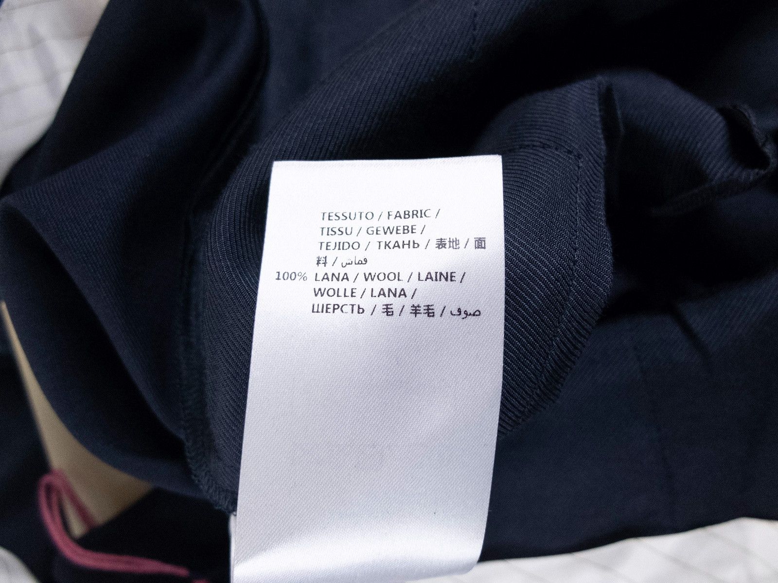 Stella McCartney STELLA MCCARTNEY navy blue wool pants trousers 38 2 4 Size 26" / US 2 / IT 38 - 7 Thumbnail