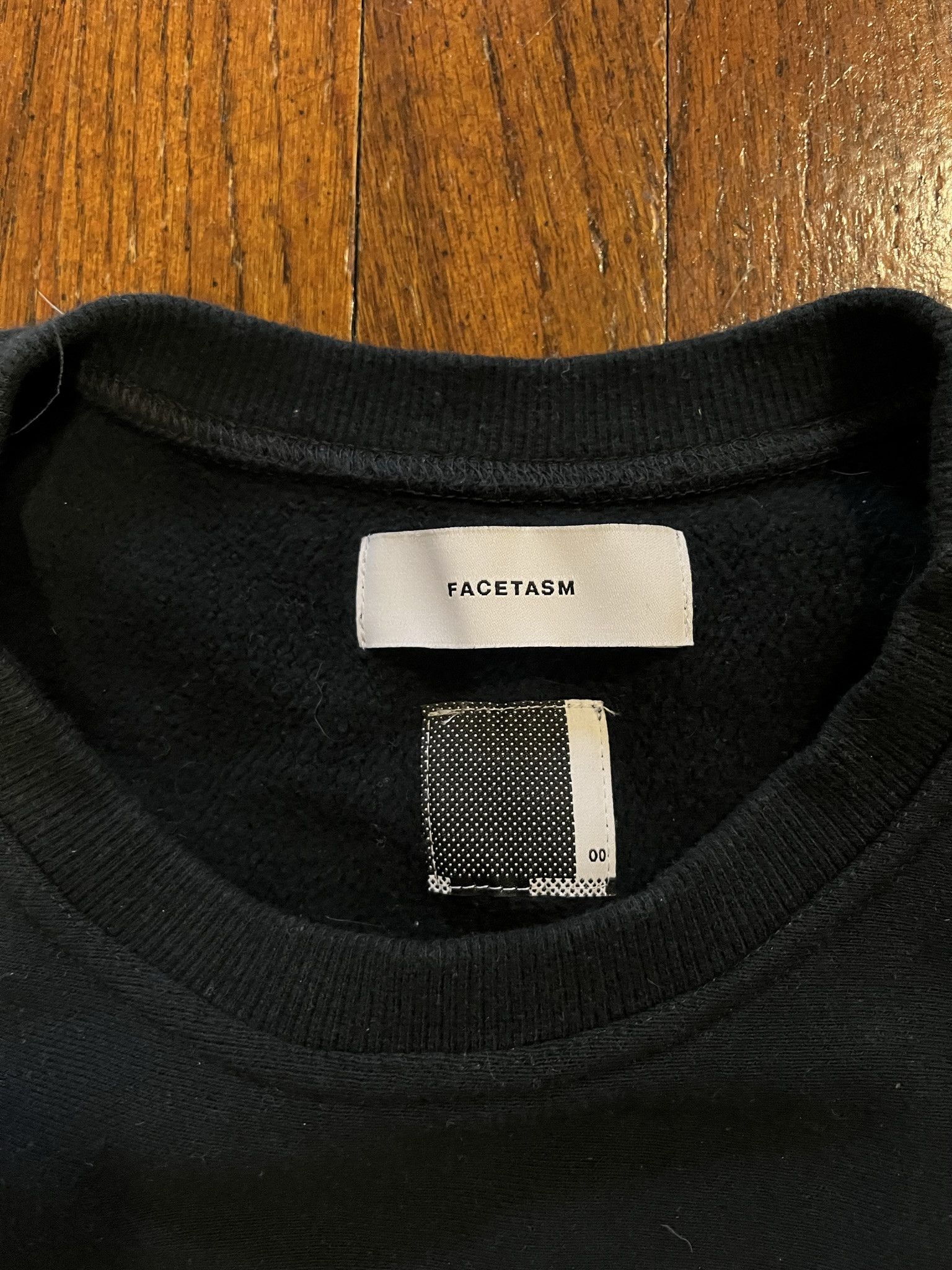 Facetasm × Japanese Brand RARE Japan Exclusive Rib "XXL" One Size Oversized Sweatshirt Size US L / EU 52-54 / 3 - 4 Thumbnail