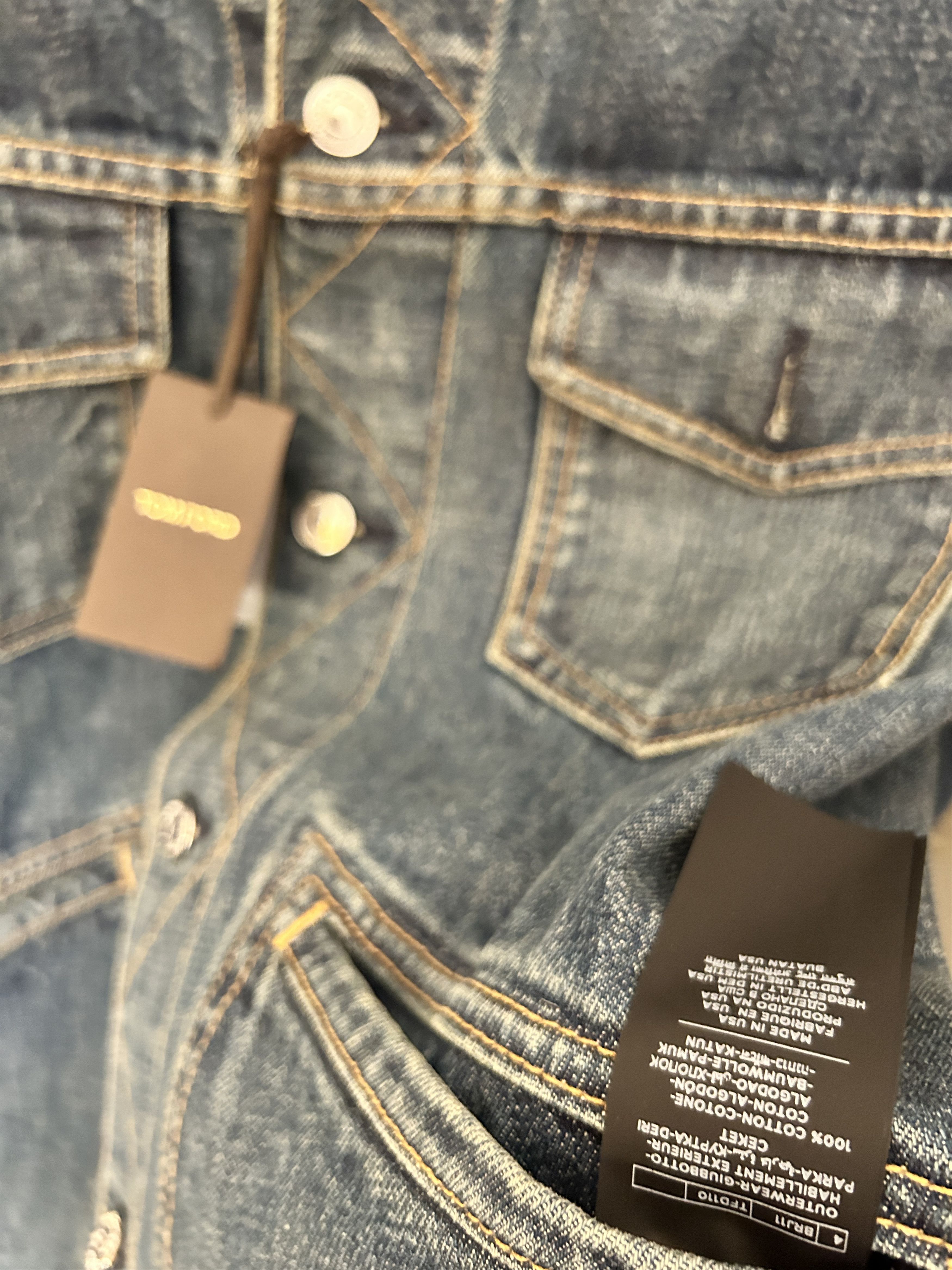 Tom Ford tom ford washed denim jacket blue selvedge Size US M / EU 48-50 / 2 - 7 Thumbnail