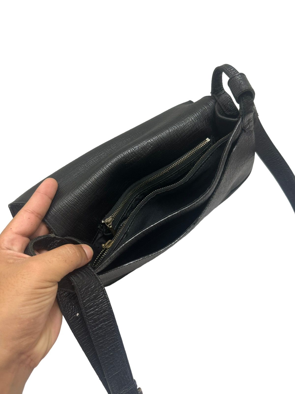 Jean Paul Gaultier RARE ‼️ Jean Paul Gaultier Leather Shoulder Sling Bag Size ONE SIZE - 5 Thumbnail