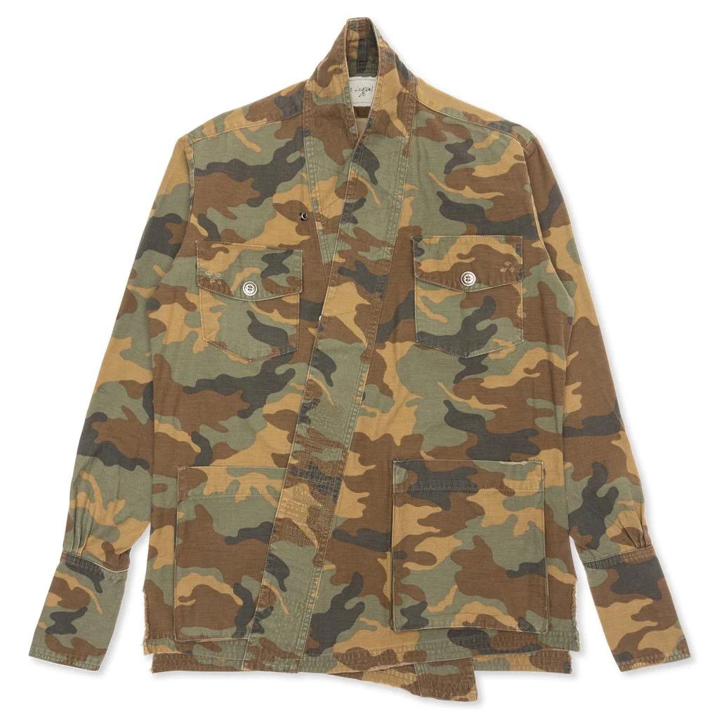 Greg Lauren greg lauren camo KIMONO STUDIO Size US L / EU 52-54 / 3 - 8 Thumbnail