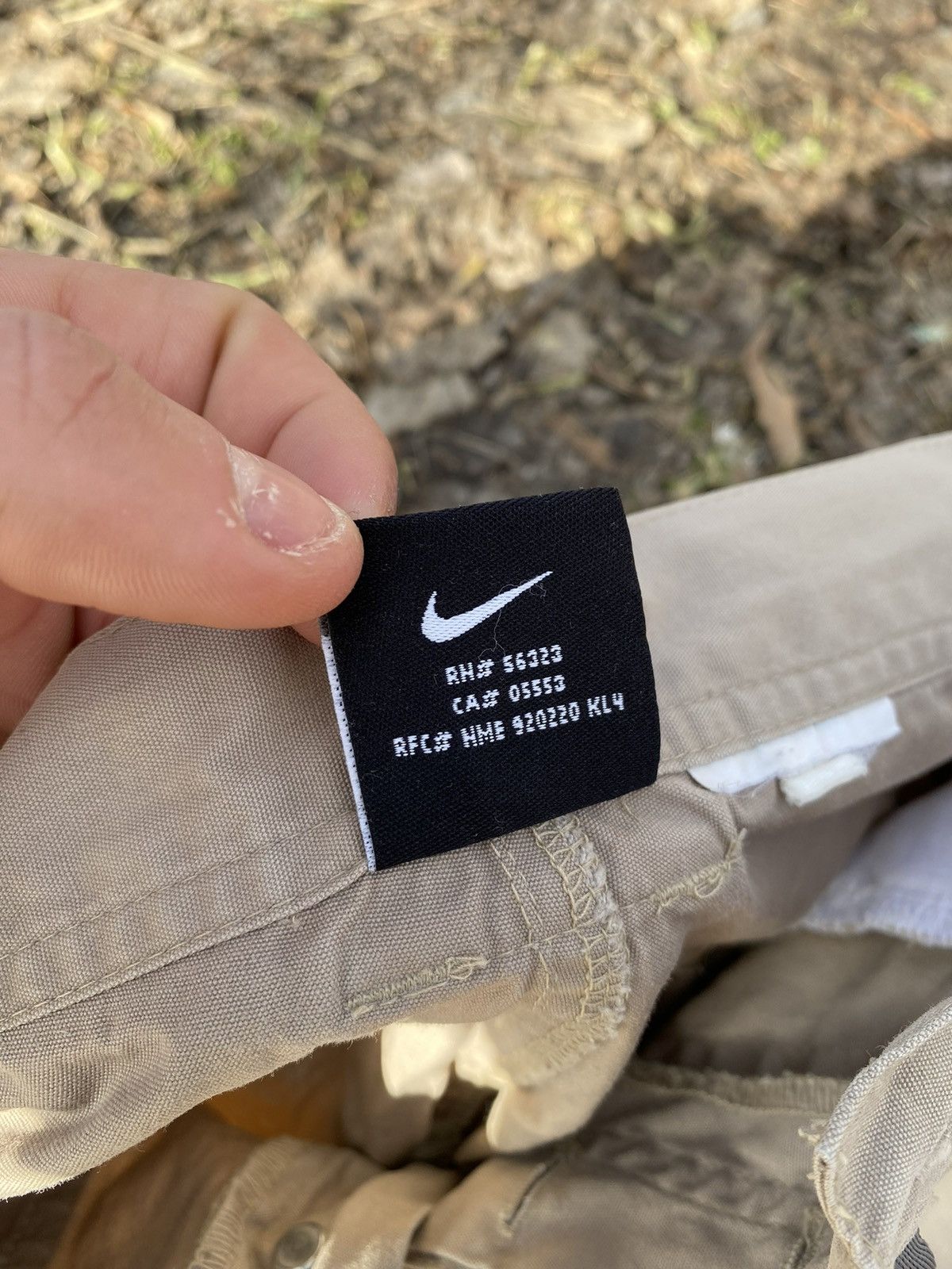Nike × Nike ACG × Vintage Mens Vintage Nike ACG shorts cargo drip drill y2k rare Size US 34 / EU 50 - 7 Thumbnail