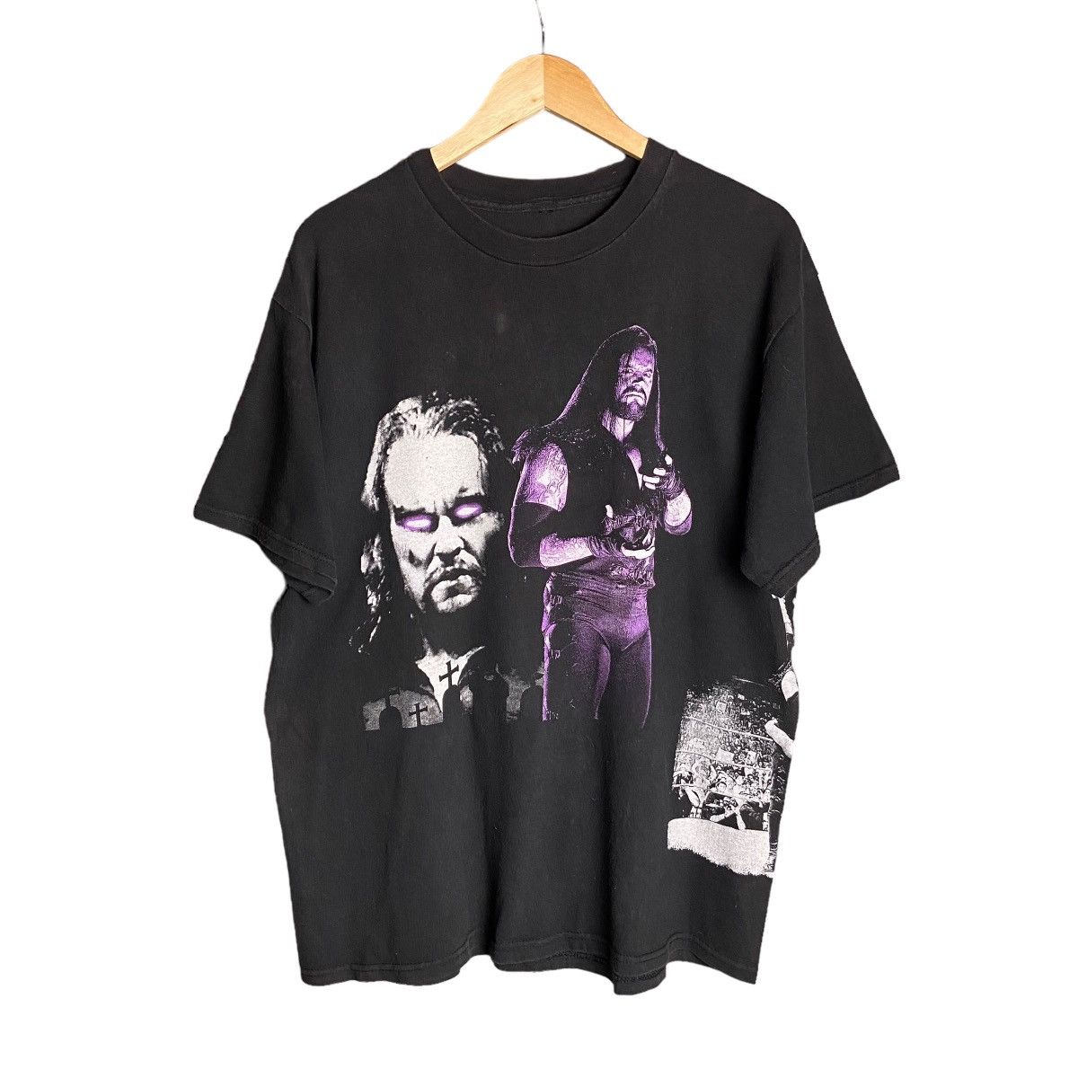 WWE Vintage 90s Undertaker Wrestling T-Shirt / WWF WWE Size US L / EU 52-54 / 3 - 2 Thumbnail