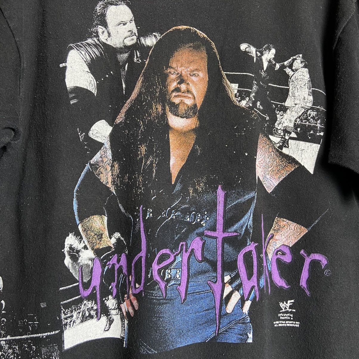 WWE Vintage 90s Undertaker Wrestling T-Shirt / WWF WWE Size US L / EU 52-54 / 3 - 5 Thumbnail