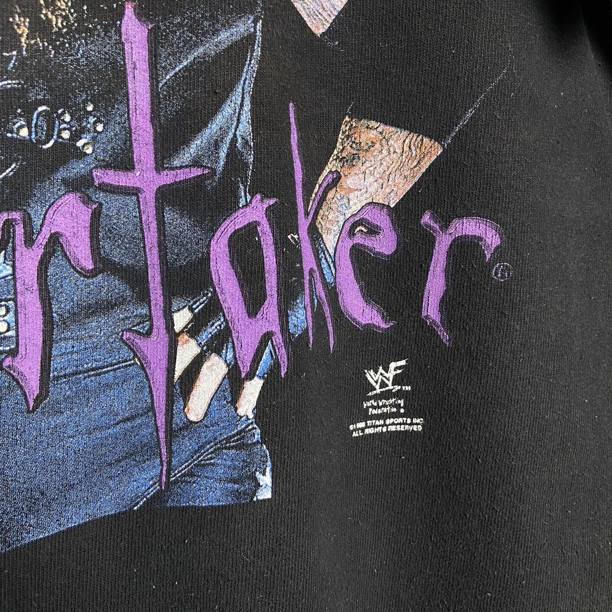 WWE Vintage 90s Undertaker Wrestling T-Shirt / WWF WWE Size US L / EU 52-54 / 3 - 6 Thumbnail