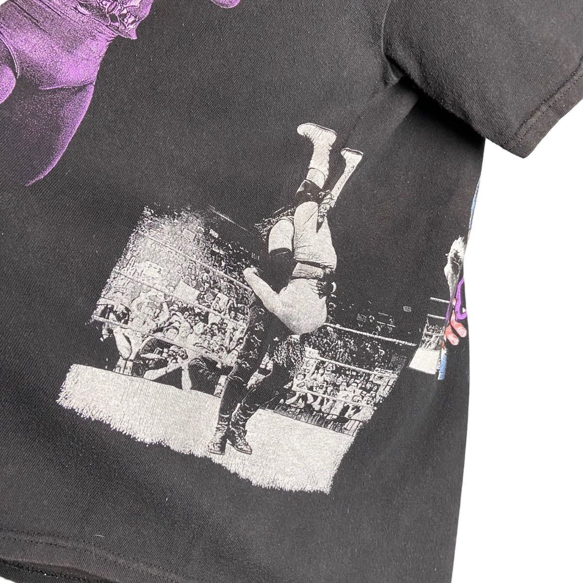 WWE Vintage 90s Undertaker Wrestling T-Shirt / WWF WWE Size US L / EU 52-54 / 3 - 4 Thumbnail