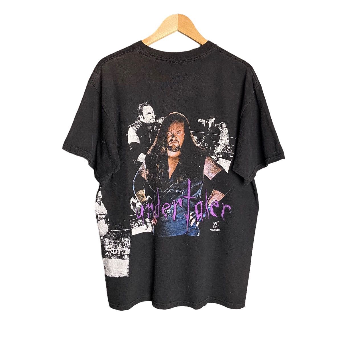 WWE Vintage 90s Undertaker Wrestling T-Shirt / WWF WWE Size US L / EU 52-54 / 3 - 1 Thumbnail
