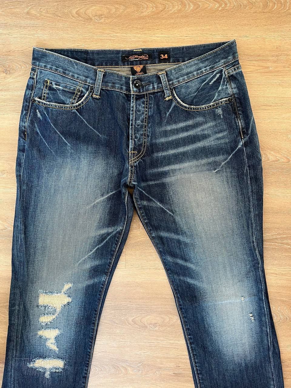 Christian Audigier × Ed Hardy × Vintage VINTAGE Y2K ED HARDY by CHRISTIAN AUDIGIER JEANS Size US 34 / EU 50 - 9 Thumbnail