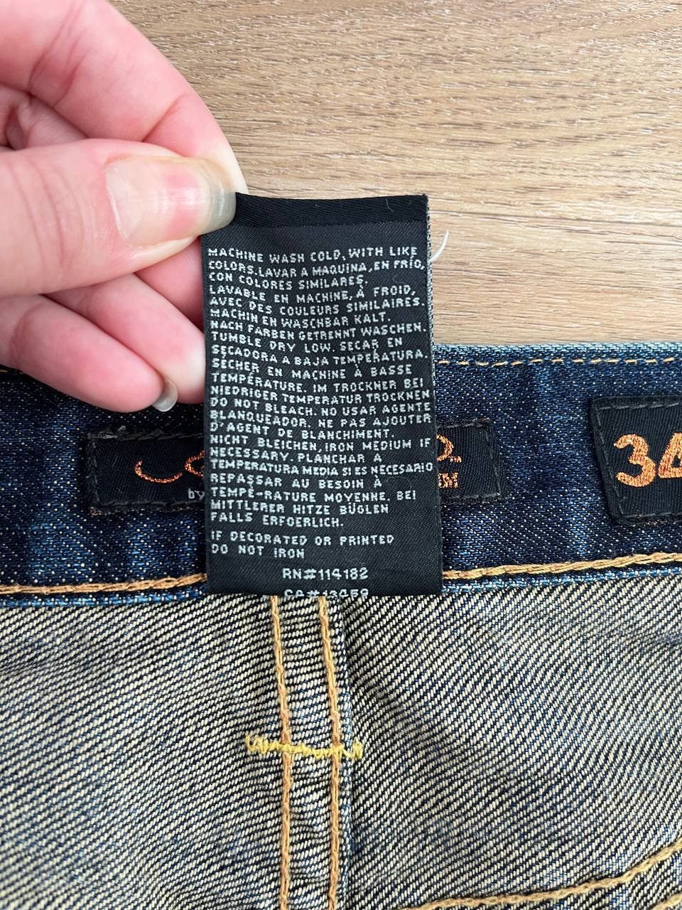 Christian Audigier × Ed Hardy × Vintage VINTAGE Y2K ED HARDY by CHRISTIAN AUDIGIER JEANS Size US 34 / EU 50 - 13 Thumbnail