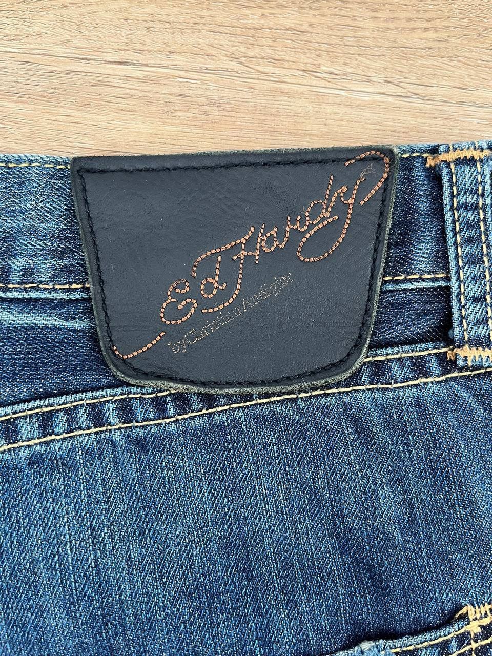Christian Audigier × Ed Hardy × Vintage VINTAGE Y2K ED HARDY by CHRISTIAN AUDIGIER JEANS Size US 34 / EU 50 - 4 Thumbnail