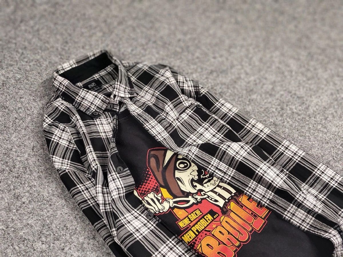 Flannel Vintage Flannel Shirt Travis Scott Style Size US M / EU 48-50 / 2 - 9 Thumbnail