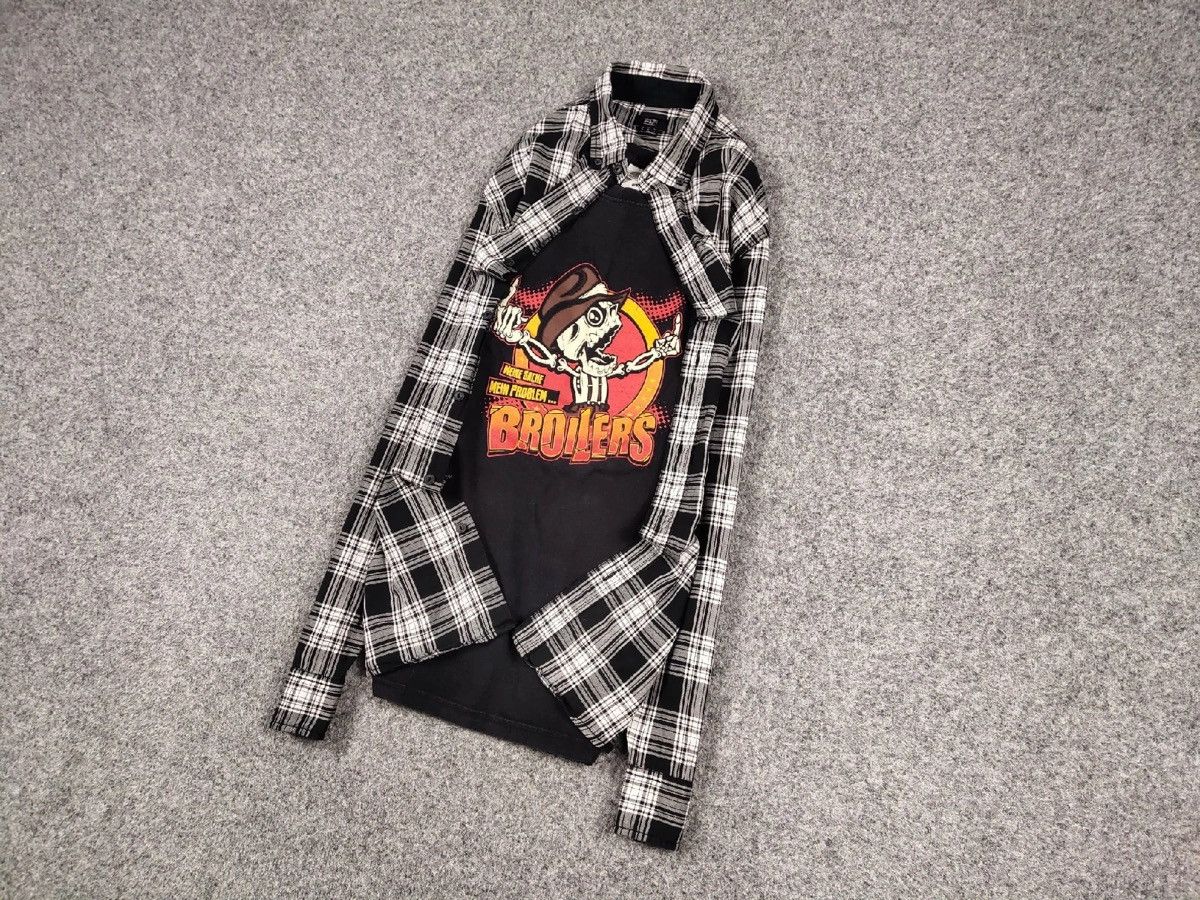 Flannel Vintage Flannel Shirt Travis Scott Style Size US M / EU 48-50 / 2 - 3 Thumbnail