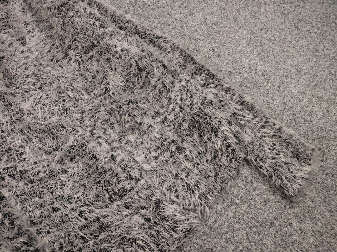 Japanese Brand Vintage 90's Japanese Gray Mohair Style Fuzzy Cardigan Hype Size S / US 4 / IT 40 - 13 Thumbnail