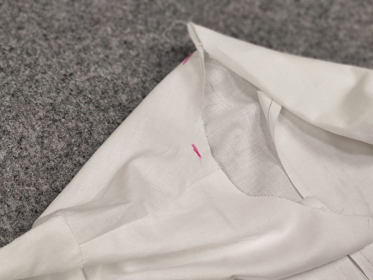 Japanese Brand Manual Backlog white cotton Avant Garde Sample Shirt Size US L / EU 52-54 / 3 - 19 Thumbnail