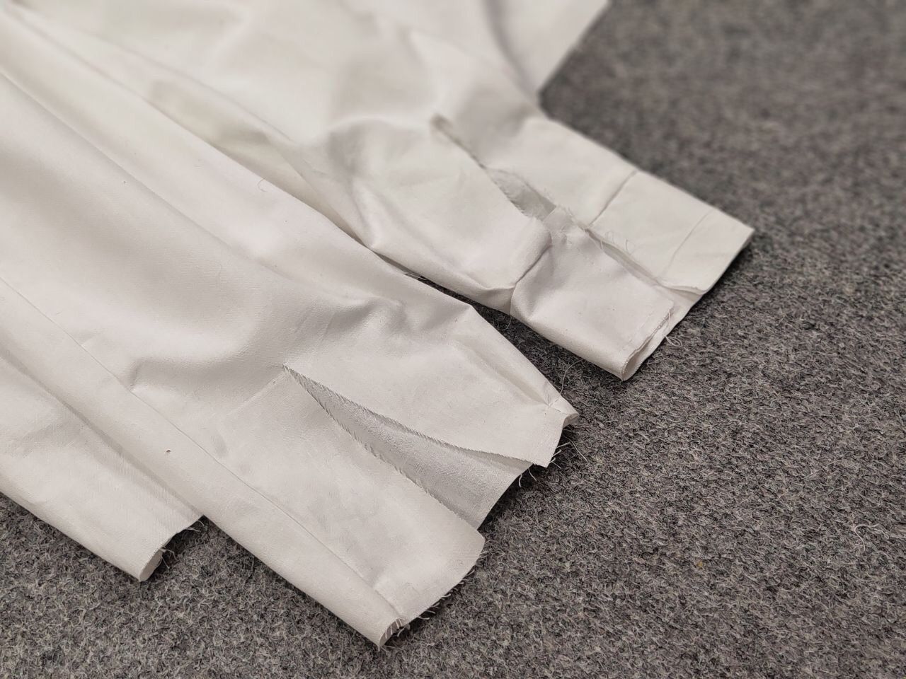 Japanese Brand Manual Backlog white cotton Avant Garde Sample Shirt Size US L / EU 52-54 / 3 - 16 Thumbnail