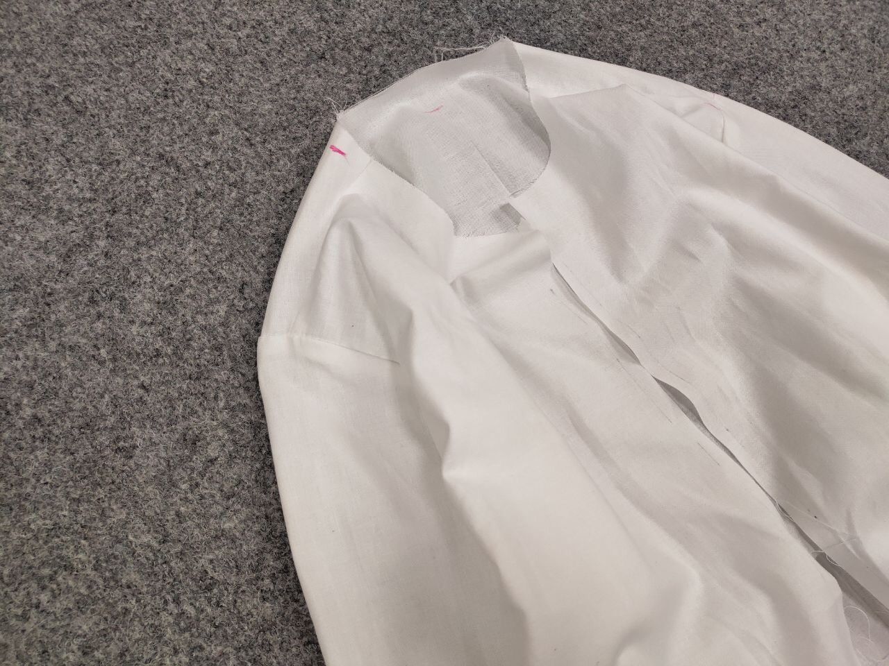 Japanese Brand Manual Backlog white cotton Avant Garde Sample Shirt Size US L / EU 52-54 / 3 - 7 Thumbnail