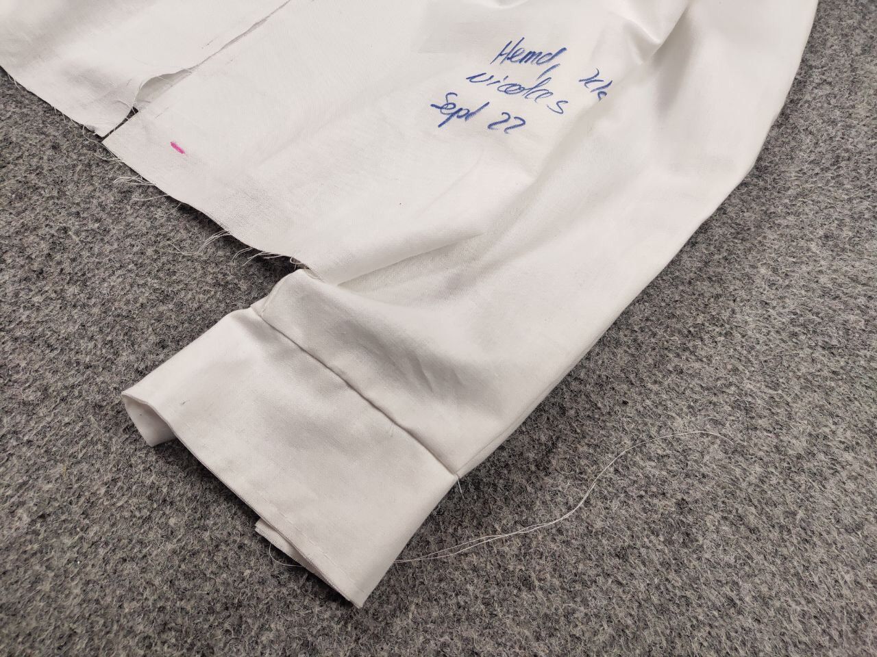 Japanese Brand Manual Backlog white cotton Avant Garde Sample Shirt Size US L / EU 52-54 / 3 - 5 Thumbnail