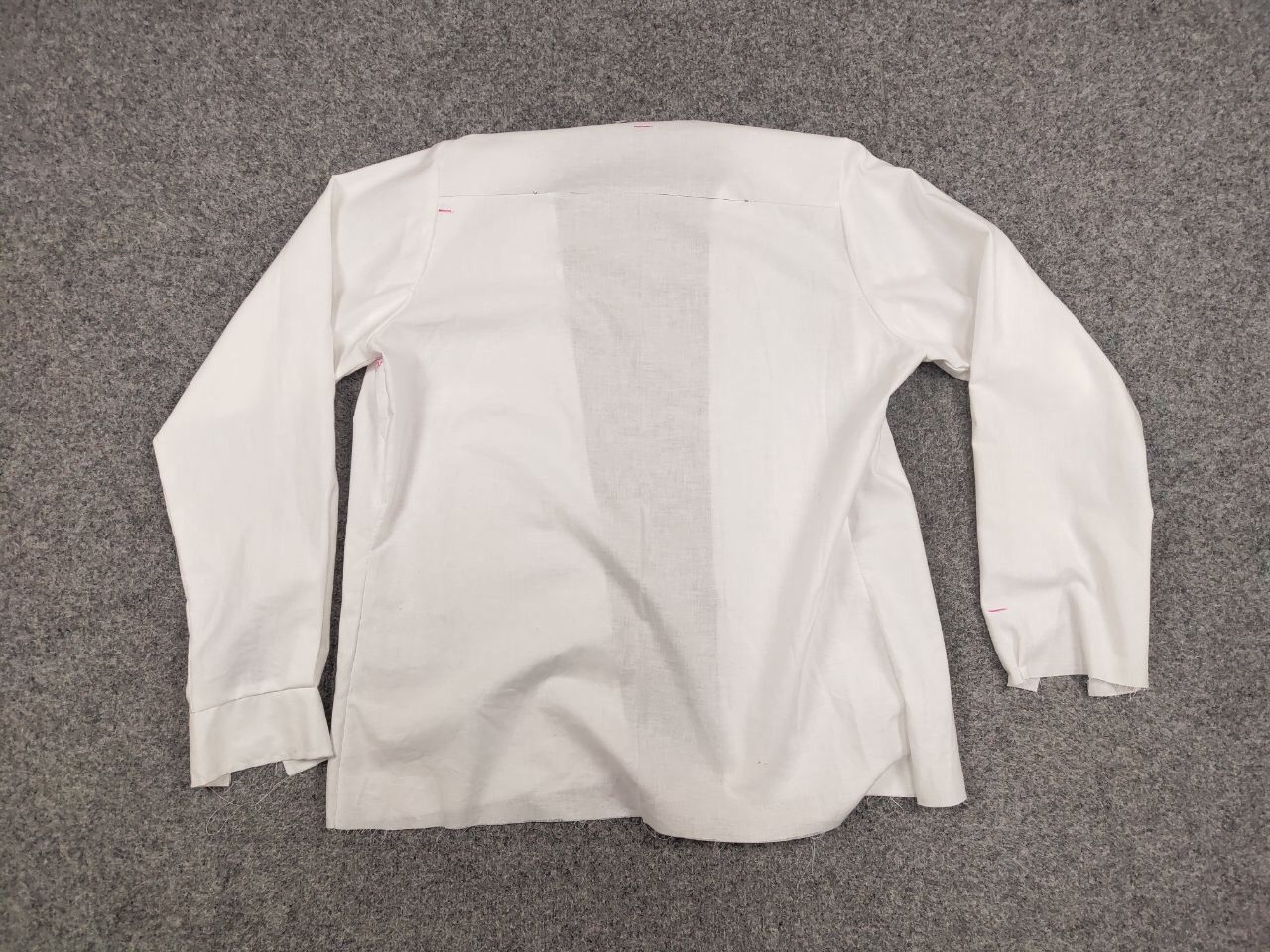 Japanese Brand Manual Backlog white cotton Avant Garde Sample Shirt Size US L / EU 52-54 / 3 - 20 Thumbnail