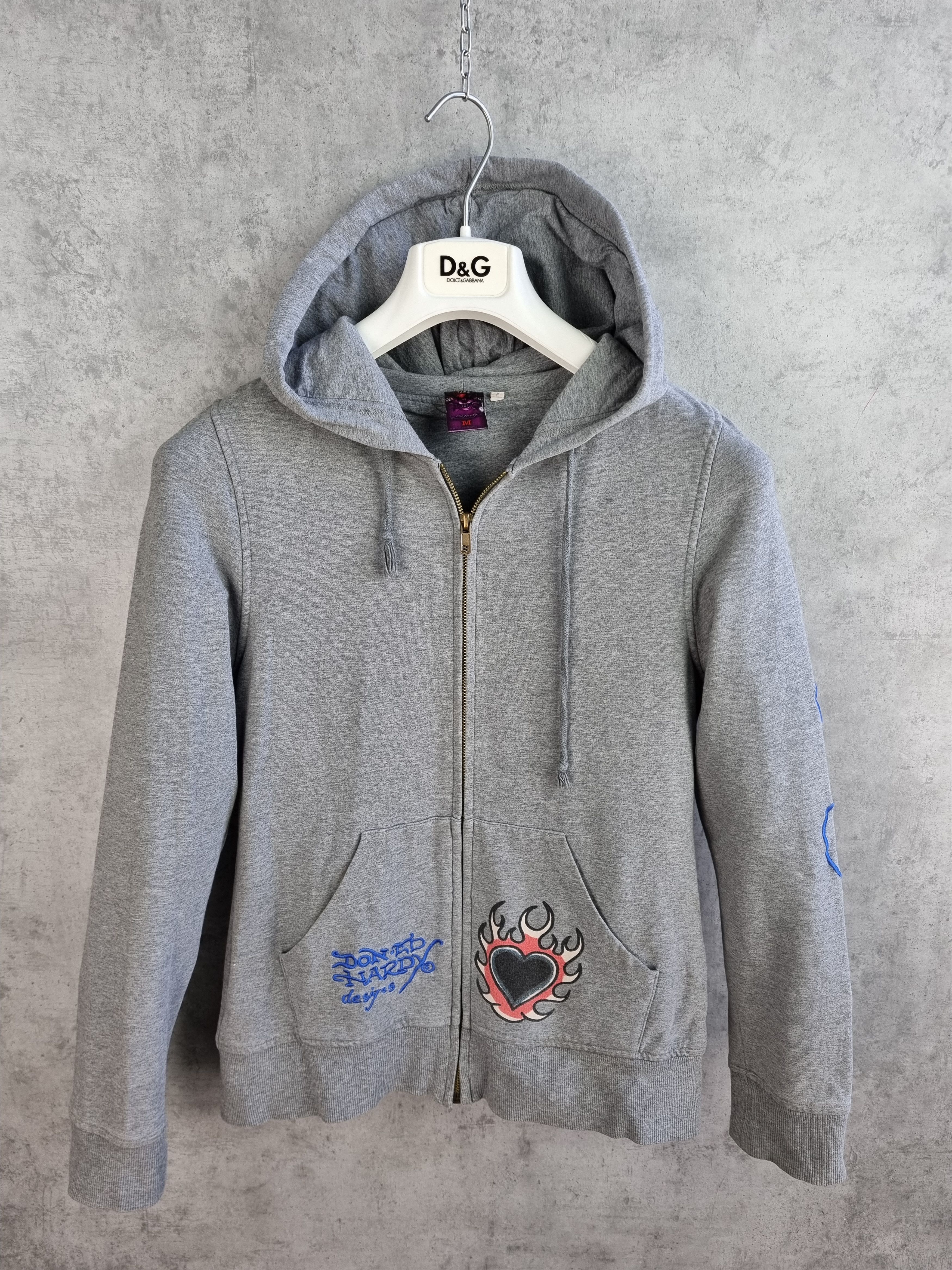 Christian Audigier × Ed Hardy Ed Hardy 💀 by Christian Audigier Tattoo Art Hoodie Size US M / EU 48-50 / 2 - 3 Thumbnail