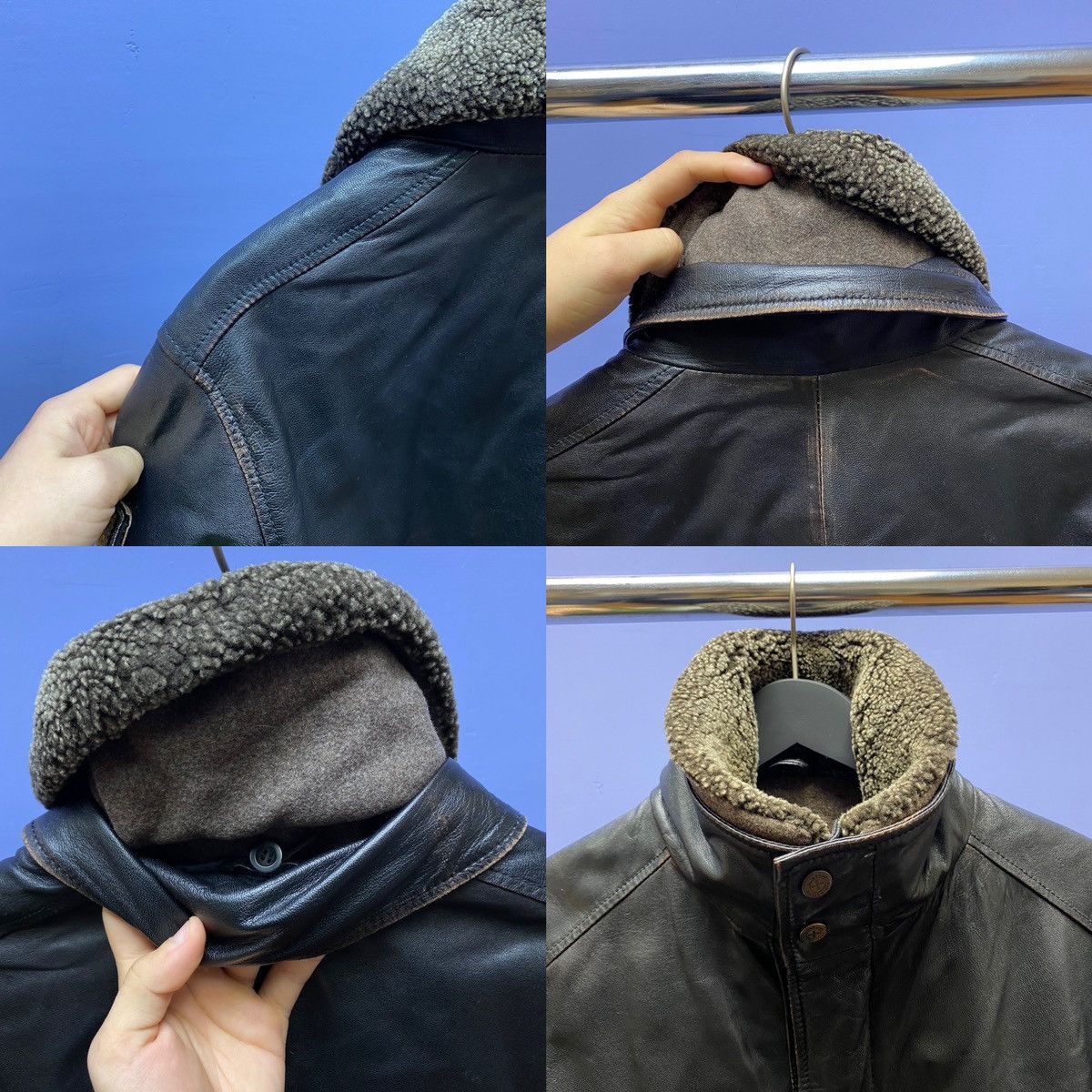 Other Strellson Swish Cross Edition Leather Jacket Men’s S Fur Size US S / EU 44-46 / 1 - 15 Thumbnail