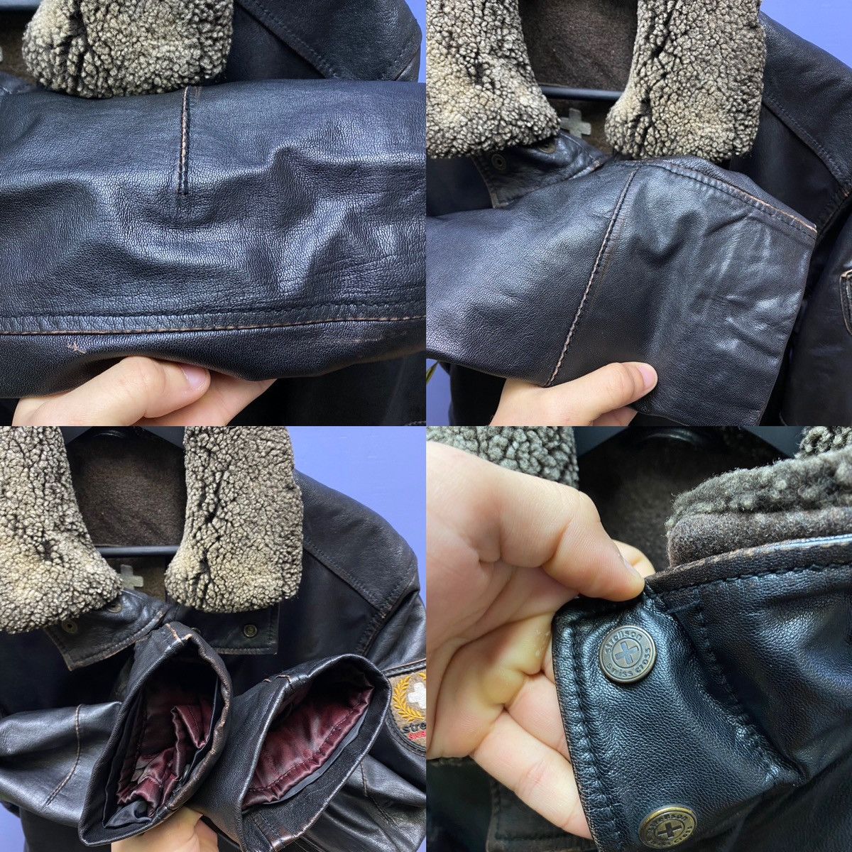 Other Strellson Swish Cross Edition Leather Jacket Men’s S Fur Size US S / EU 44-46 / 1 - 12 Thumbnail