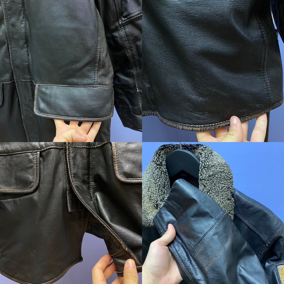 Other Strellson Swish Cross Edition Leather Jacket Men’s S Fur Size US S / EU 44-46 / 1 - 11 Thumbnail