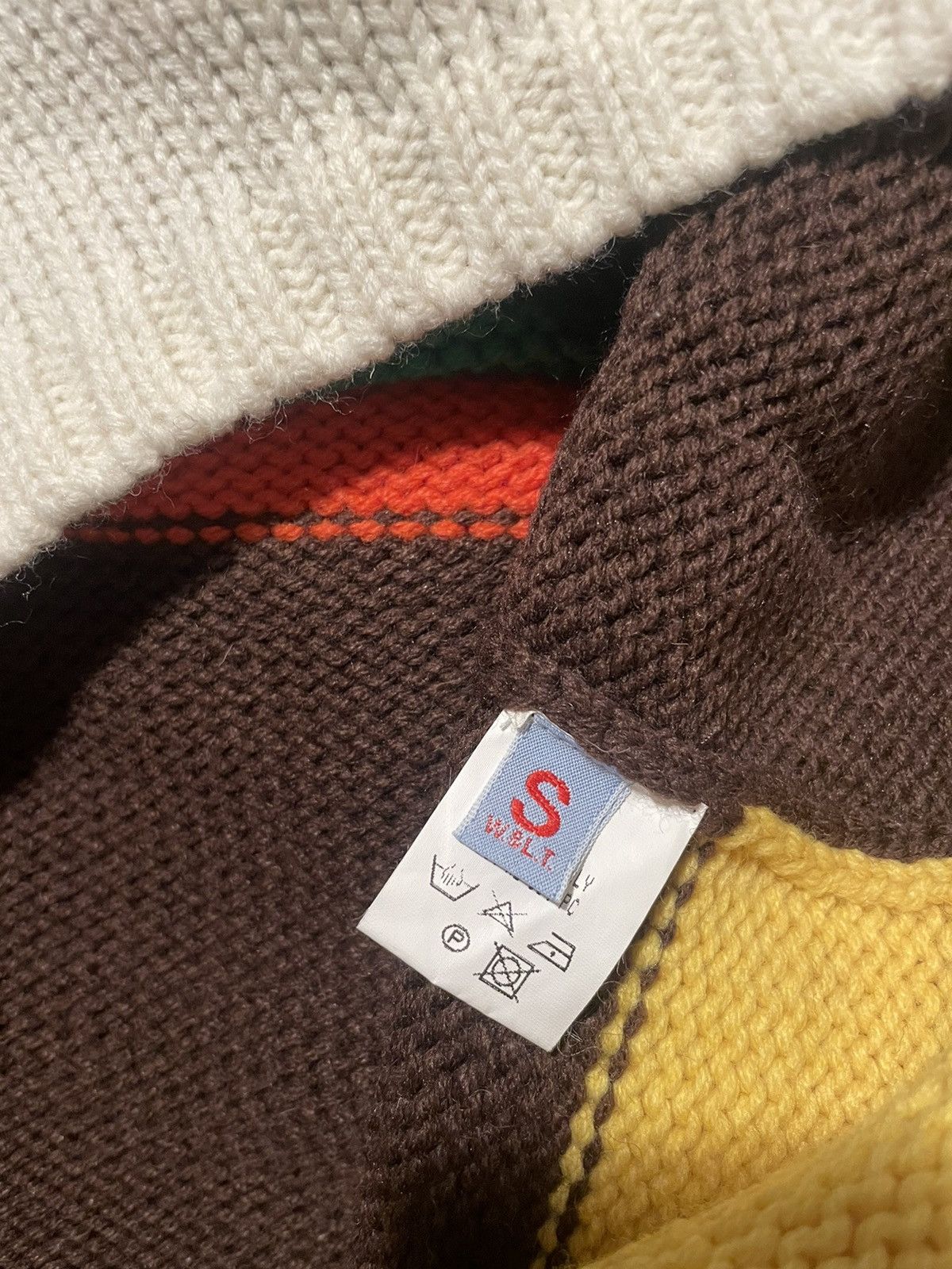 Walter Van Beirendonck AW1996 Oversized Color-Block Sweater Size US XXL / EU 58 / 5 - 4 Thumbnail