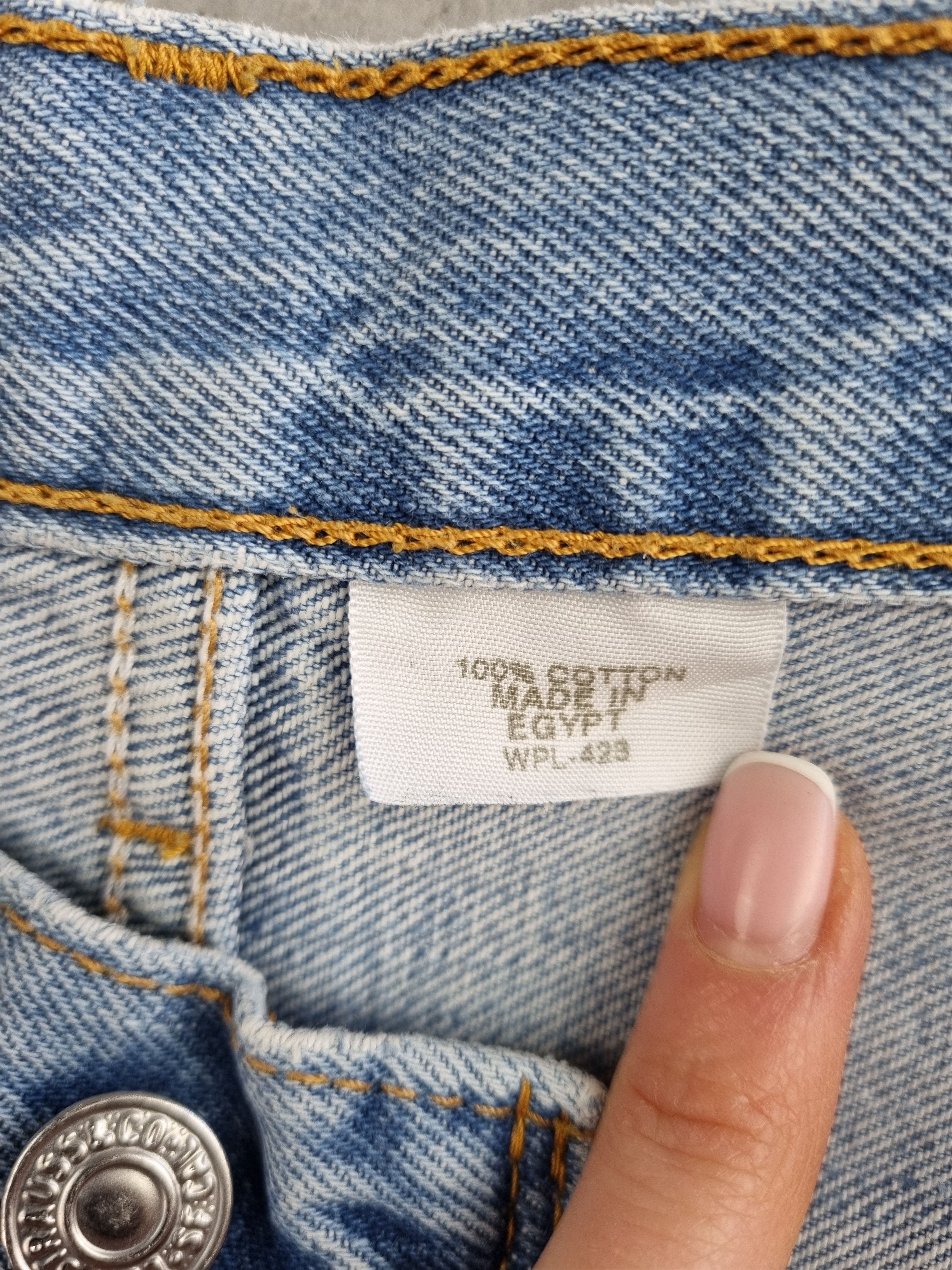 Levi's × Levi's Vintage Clothing × Vintage Levis 501 Distressed Ripped Blue Sky Denim Vintage Jeans Size US 31 - 10 Thumbnail
