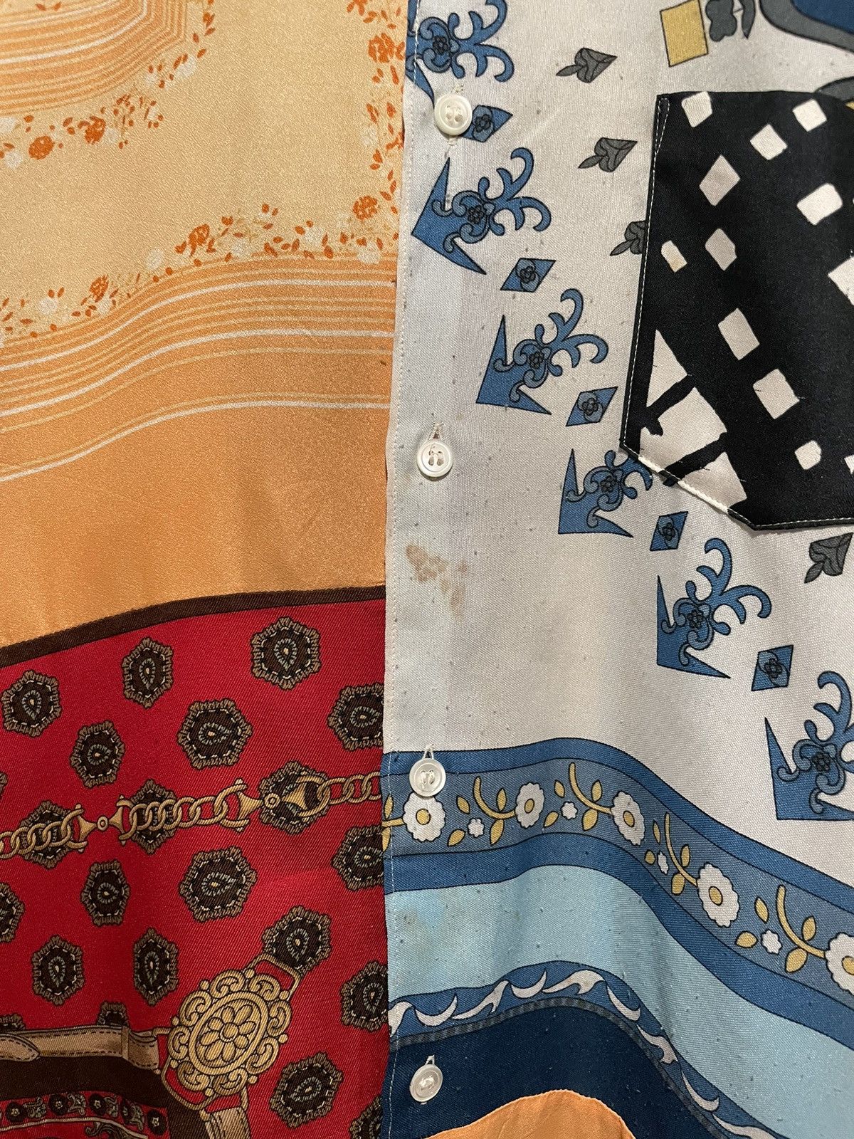 Comme des Garcons AW2011 “Decadence” Reconstructed Silk Shirt Size US M / EU 48-50 / 2 - 3 Thumbnail