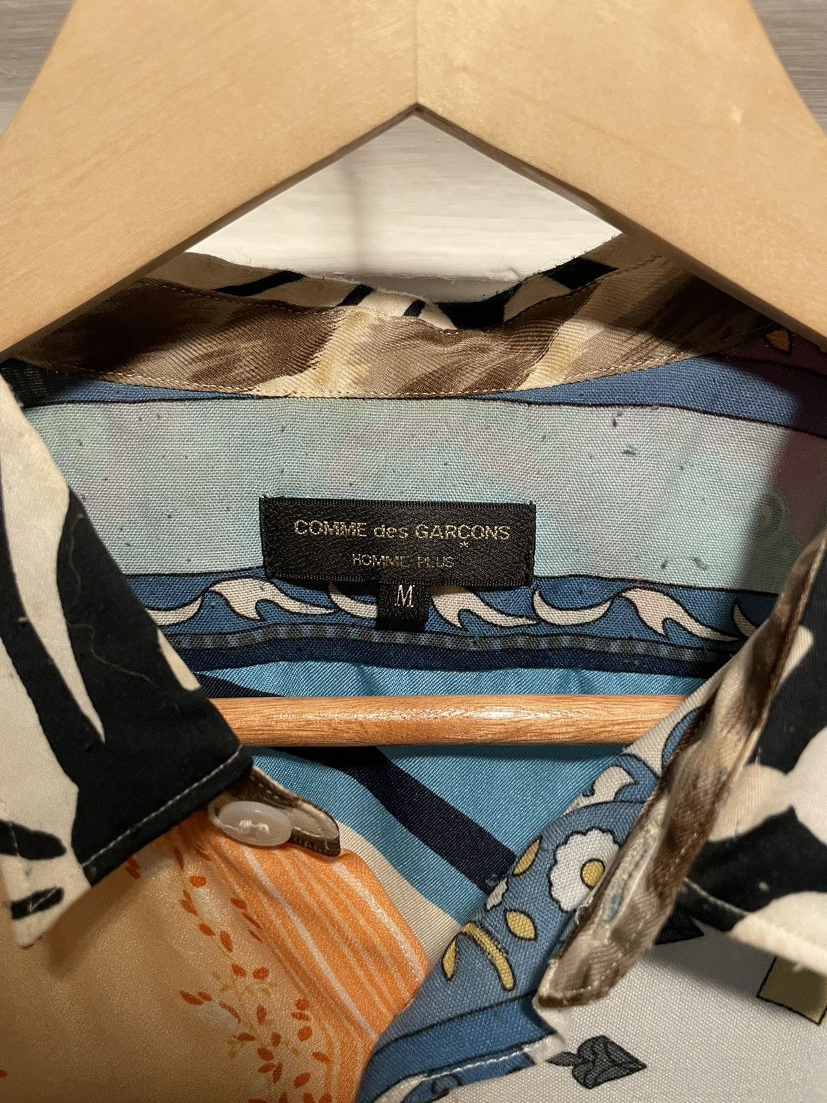 Comme des Garcons AW2011 “Decadence” Reconstructed Silk Shirt Size US M / EU 48-50 / 2 - 4 Thumbnail
