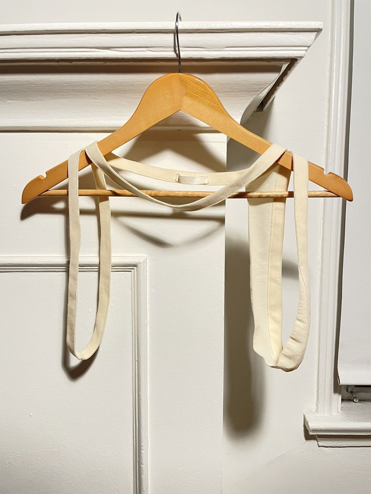 image of Helmut Lang Ss2003 Shoulder Harness in Cream, Men's (Size Medium)