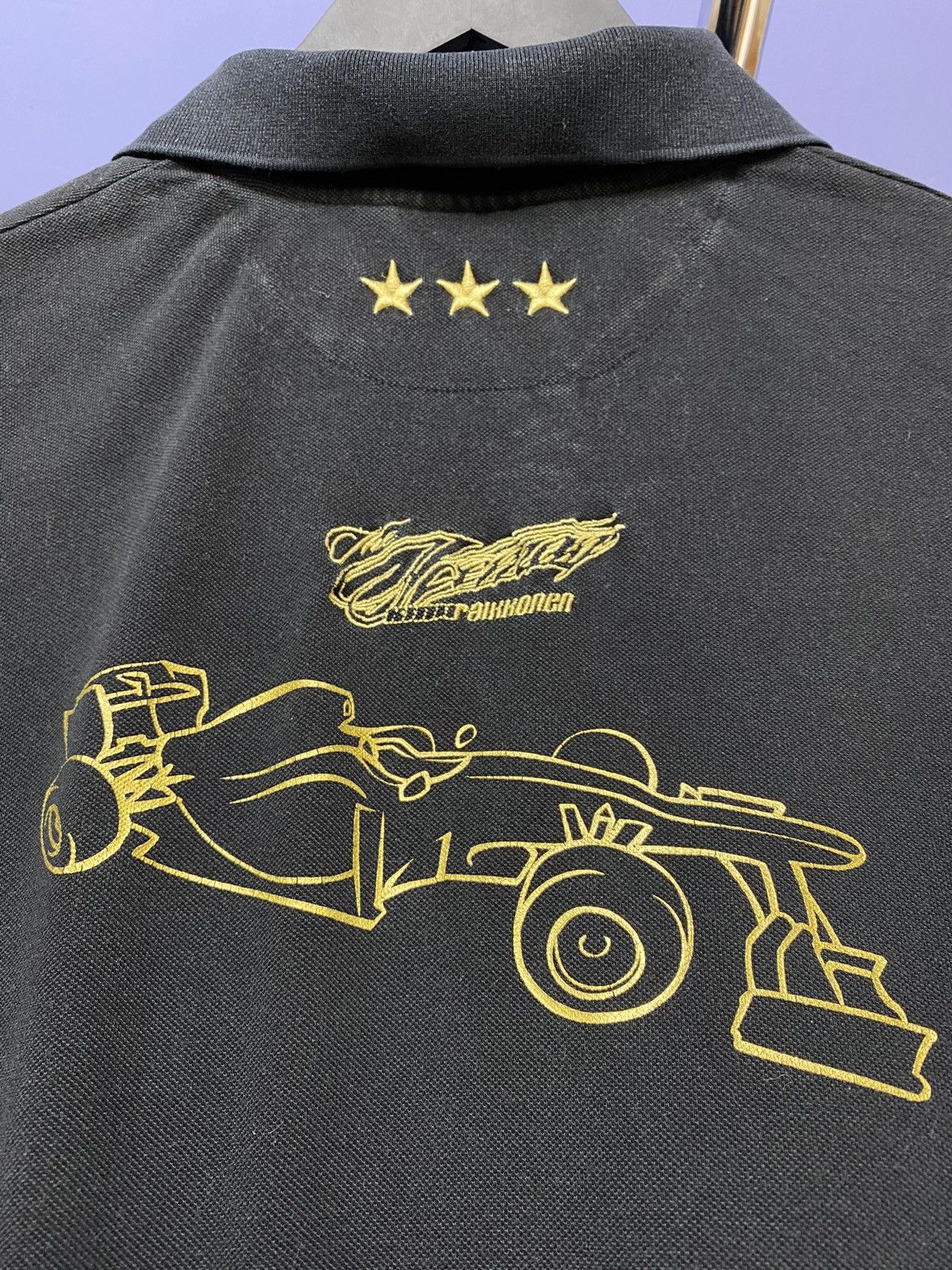 Formula 1 F1 Lotus Team Polo Shirt Official Shirt Kimi Raikkonen Size US L / EU 52-54 / 3 - 21 Thumbnail