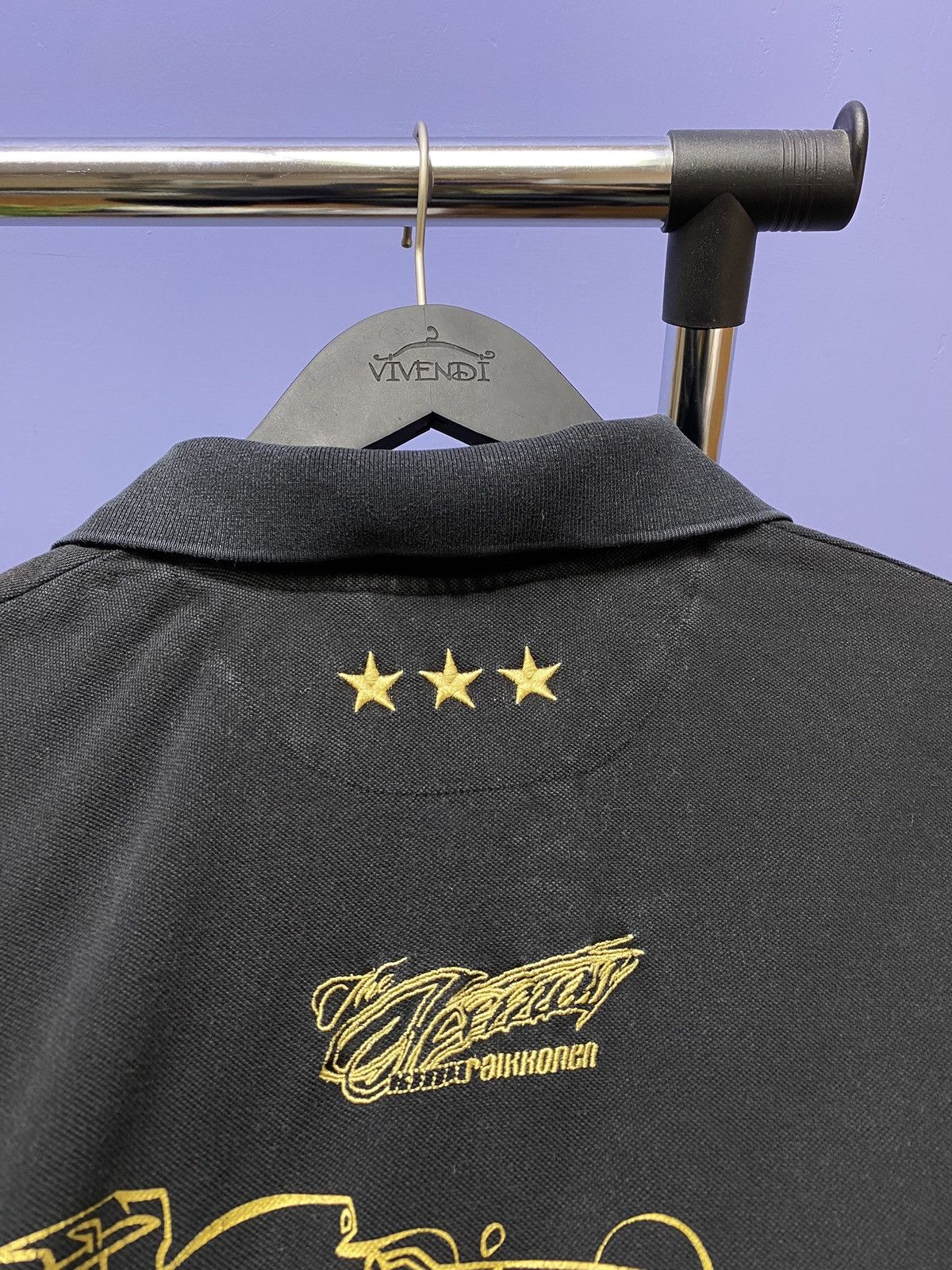 Formula 1 F1 Lotus Team Polo Shirt Official Shirt Kimi Raikkonen Size US L / EU 52-54 / 3 - 19 Thumbnail