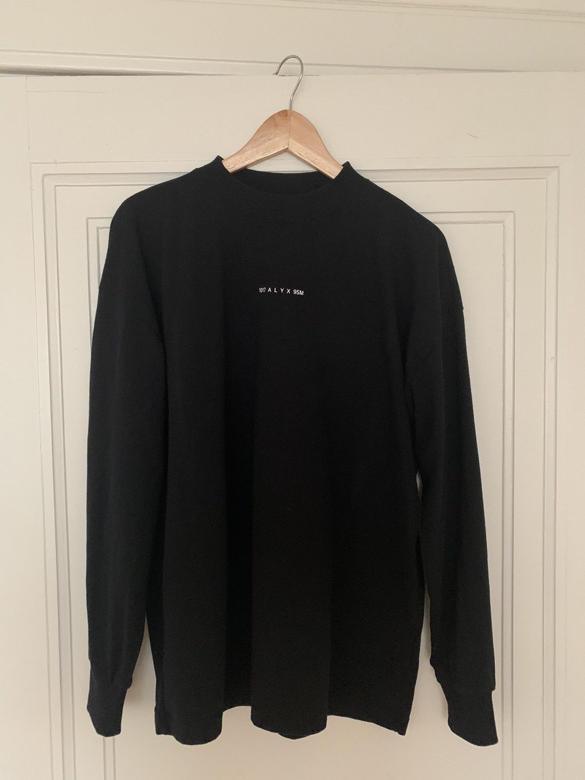 1017 ALYX 9SM Alyx Mock Logo Long Sleeve (Black) Size US S / EU 44-46 / 1 - 1 Thumbnail