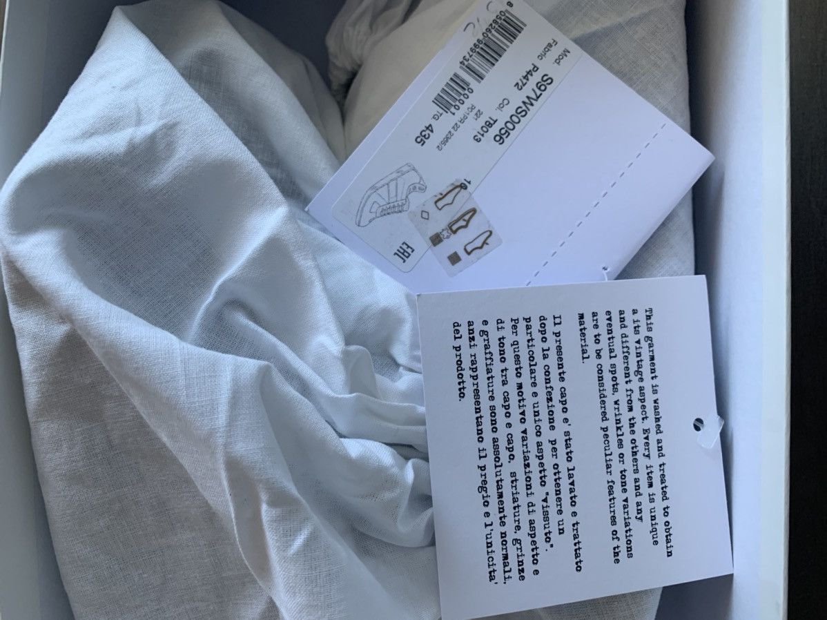 Maison Margiela Margiela Replica Black Canvas (With Box + Dust Bags) Size US 10.5 / EU 43-44 - 5 Thumbnail