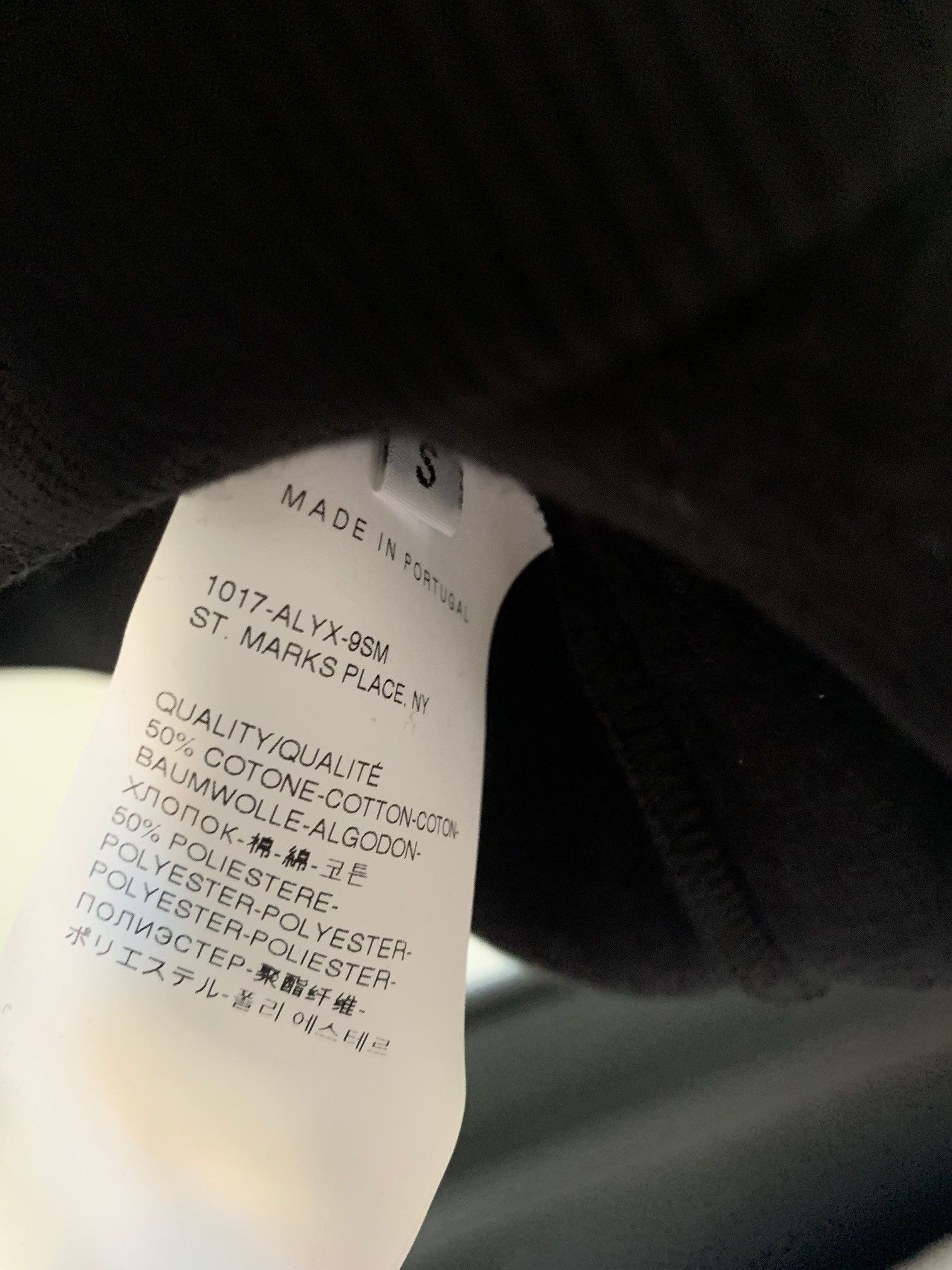 1017 ALYX 9SM Alyx Black Crewneck Visual Sweatshirt Size US S / EU 44-46 / 1 - 5 Thumbnail