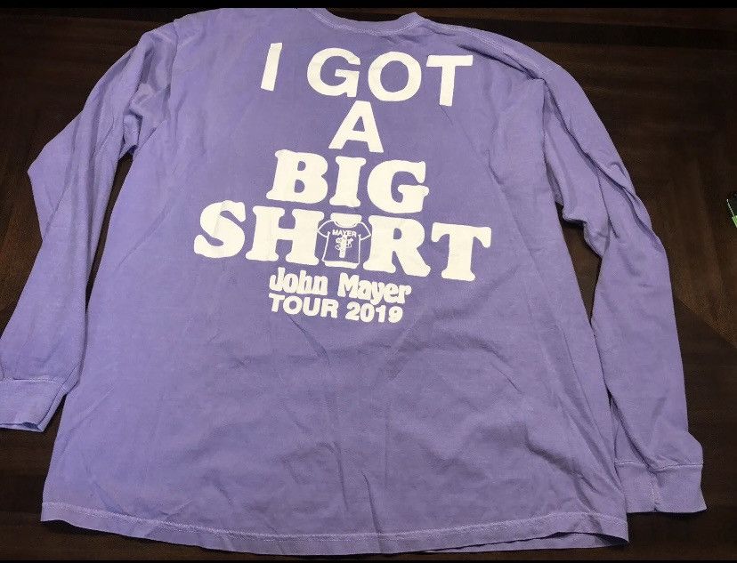 john mayer i got a big shirt
