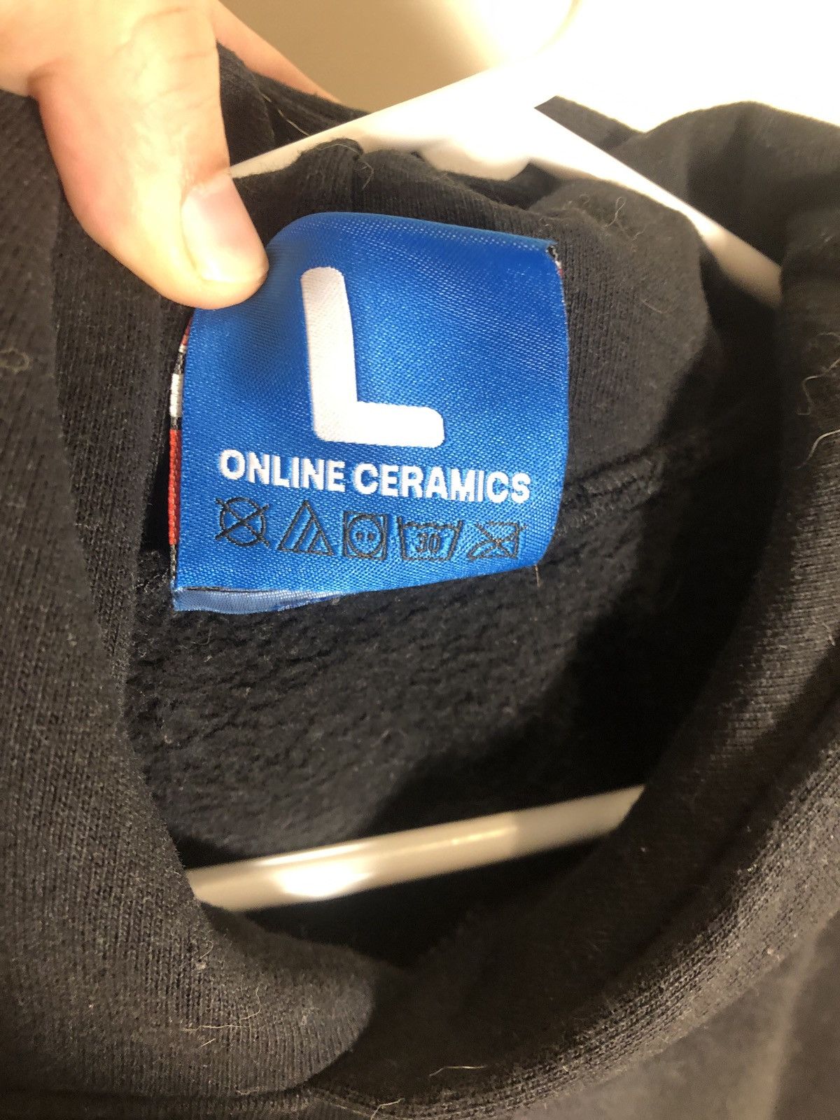Online Ceramics Online Ceramics The Green Knight Black Hoodie Large Size US L / EU 52-54 / 3 - 6 Thumbnail