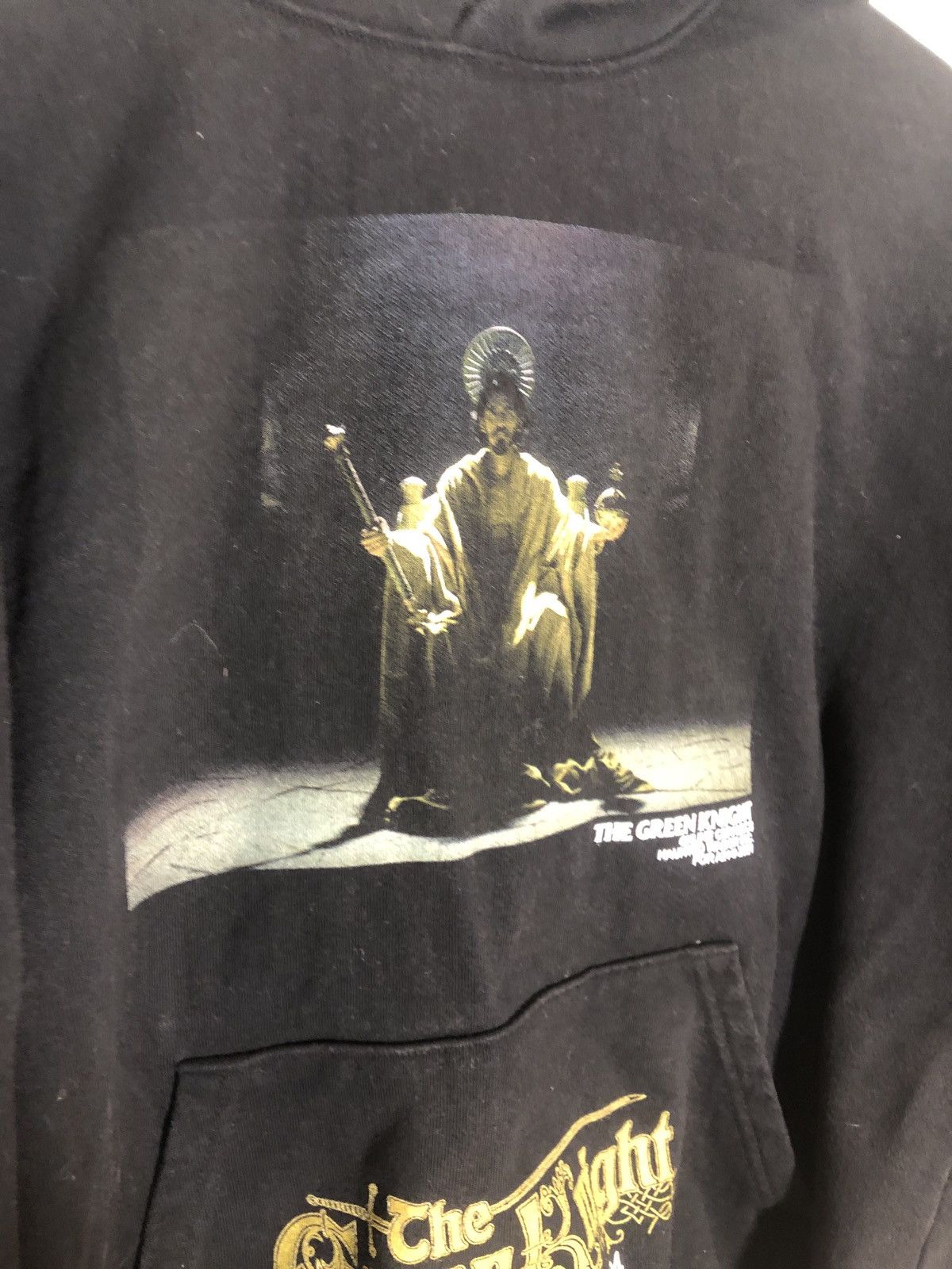 Online Ceramics Online Ceramics The Green Knight Black Hoodie Large Size US L / EU 52-54 / 3 - 3 Thumbnail