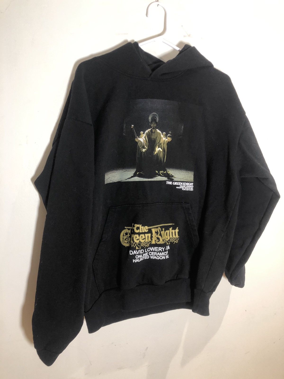 Online Ceramics Online Ceramics The Green Knight Black Hoodie Large Size US L / EU 52-54 / 3 - 1 Thumbnail