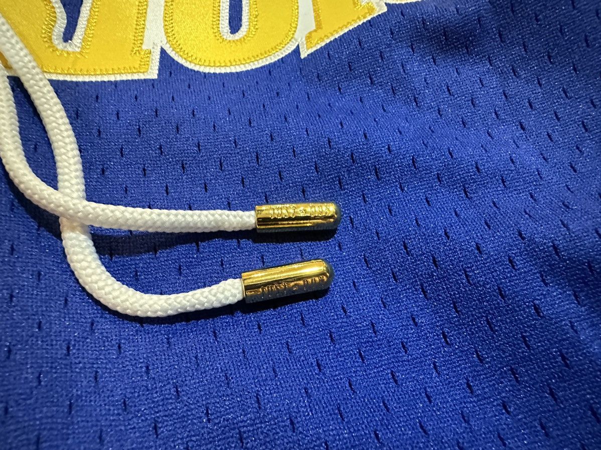 Just Don × Mitchell & Ness Just Don NBA Draft Golden State Warriors Shorts FINAL DROP Size US 30 / EU 46 - 6 Thumbnail