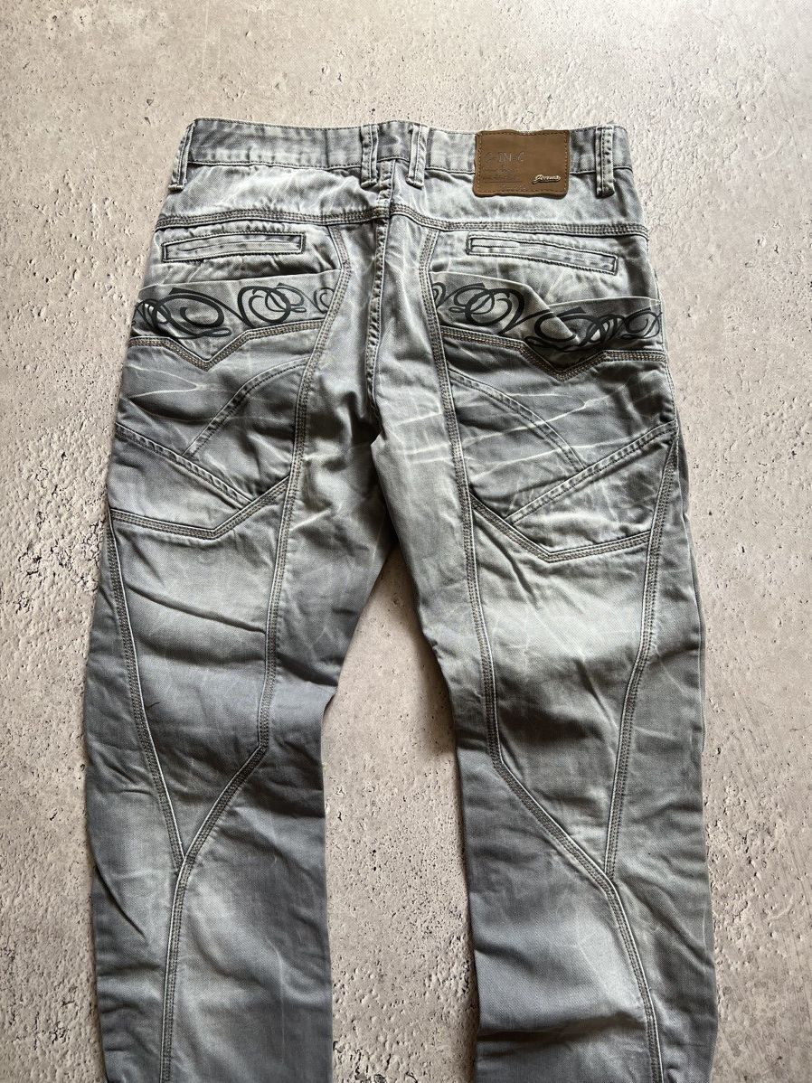 Japanese Brand Vintage Y2K CHRISTIAN AUDIGIER STYLE DISTRESSED pants jeans Size US 34 / EU 50 - 10 Thumbnail